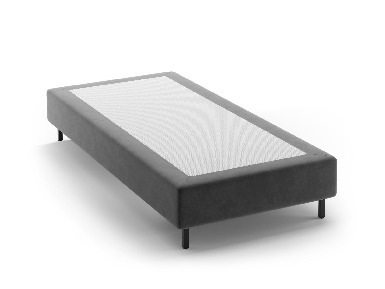 Velvet Bed Base, "Whale", 100x200x33