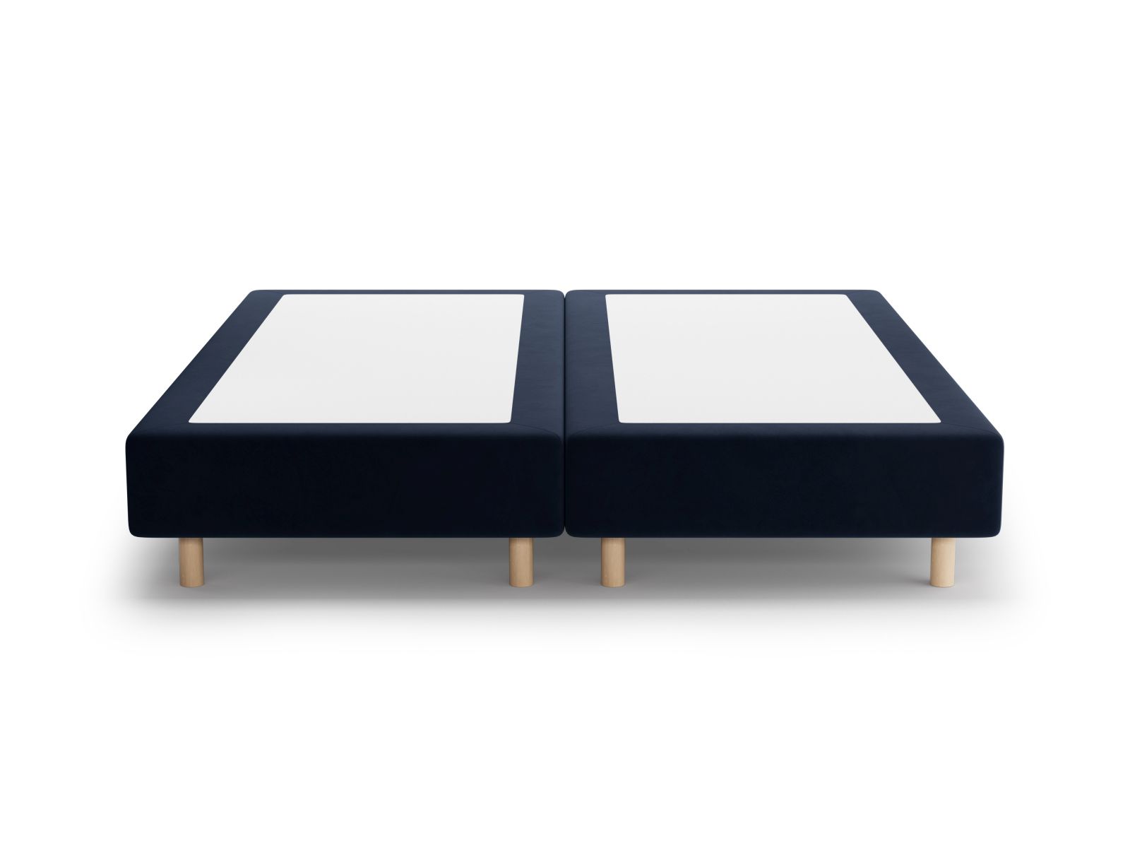 Velvet Bed Base, "Whale", 140x200x35