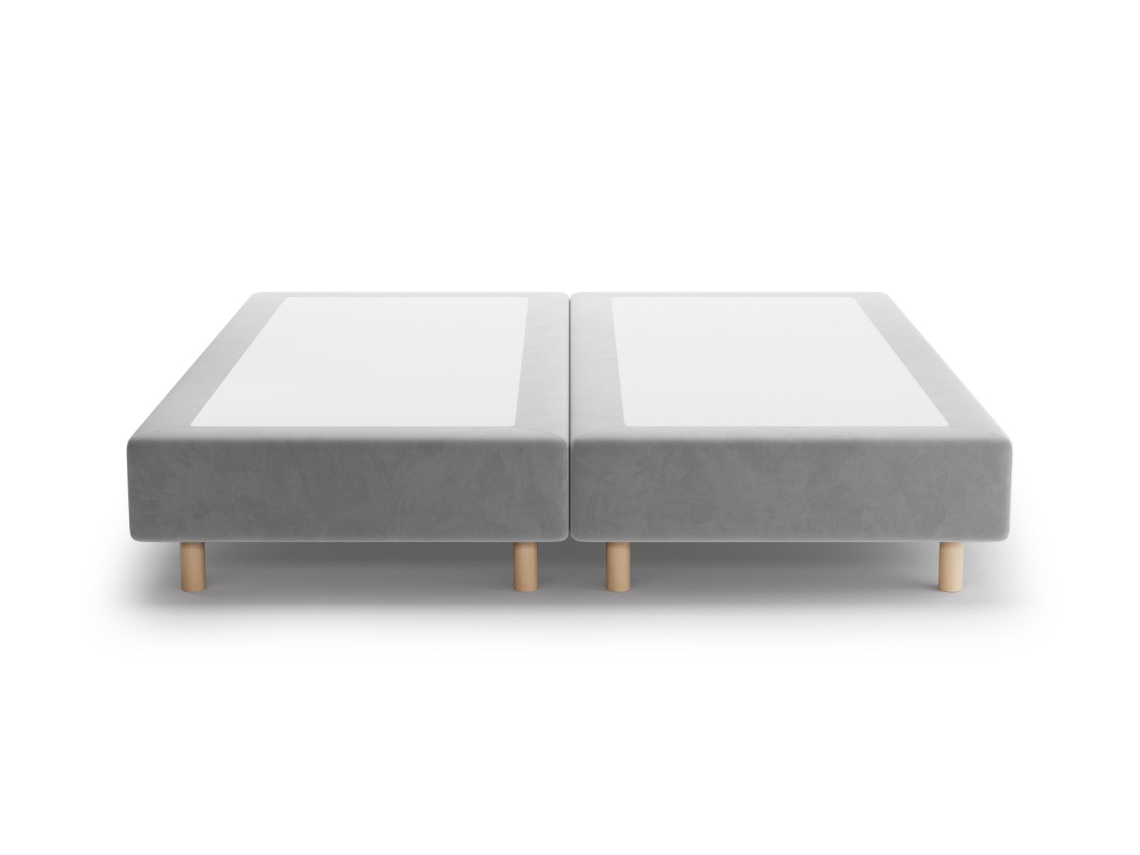 Velvet Bed Base, "Whale", 140x200x35