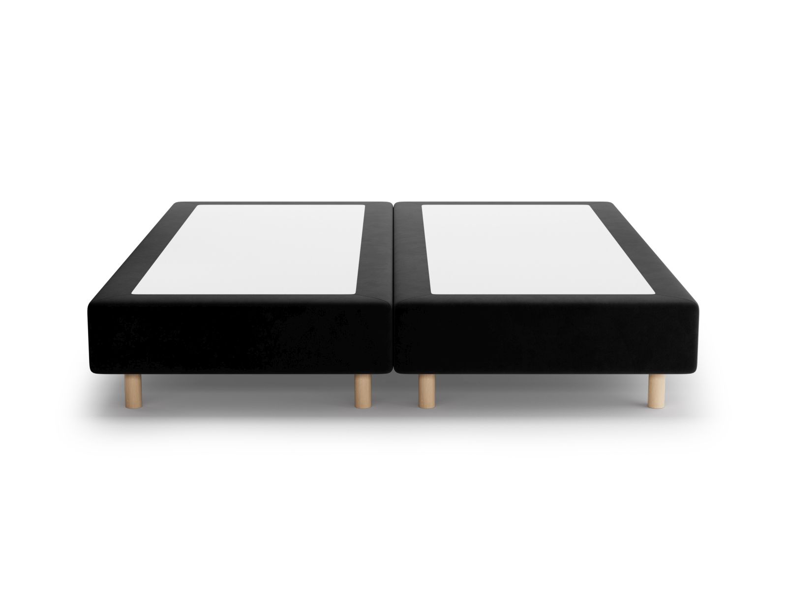 Velvet Bed Base, "Whale", 140x200x35