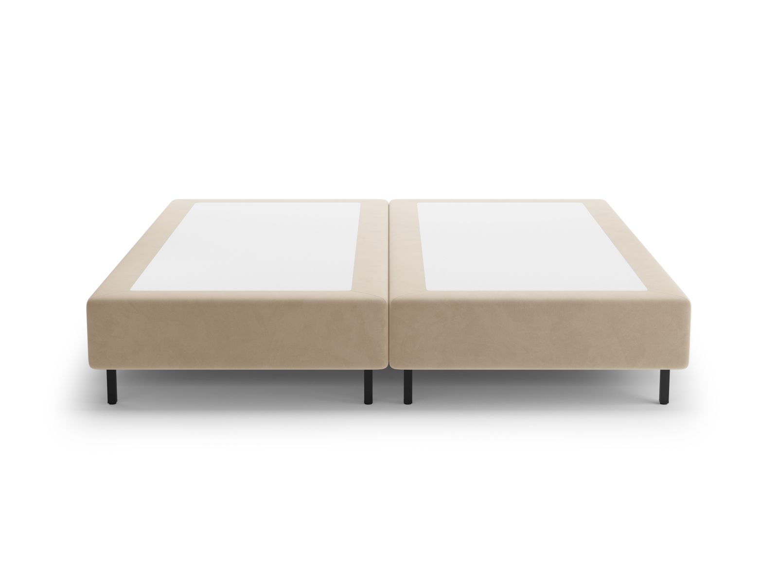 Velvet Bed Base, "Whale", 140x200x33