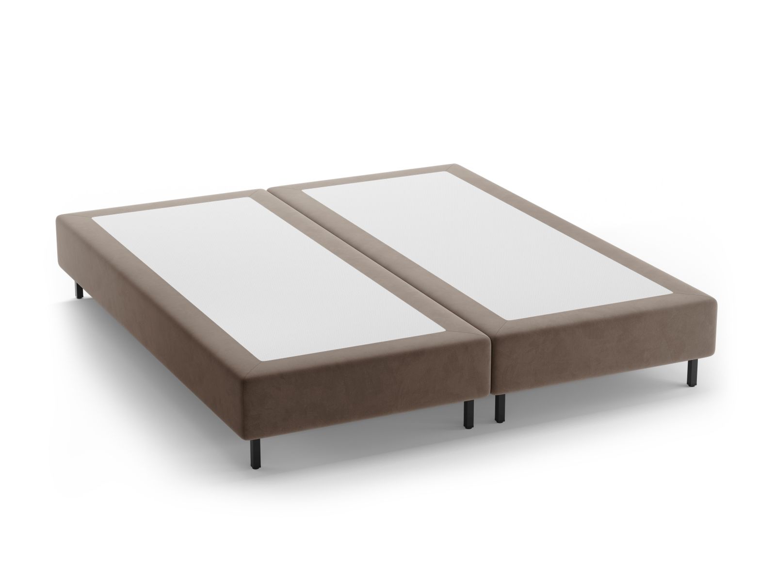 Velvet Bed Base, "Whale", 140x200x33