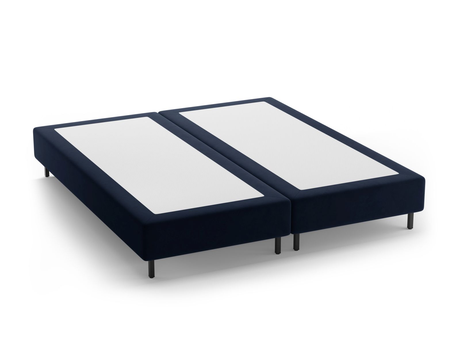 Velvet Bed Base, "Whale", 140x200x33