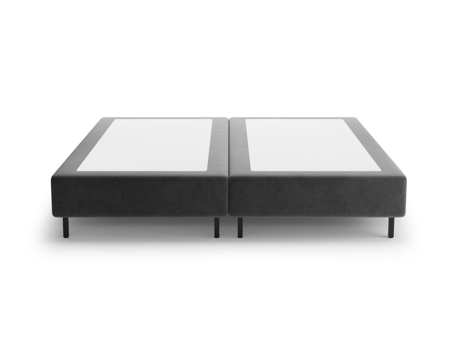 Velvet Bed Base, "Whale", 140x200x33