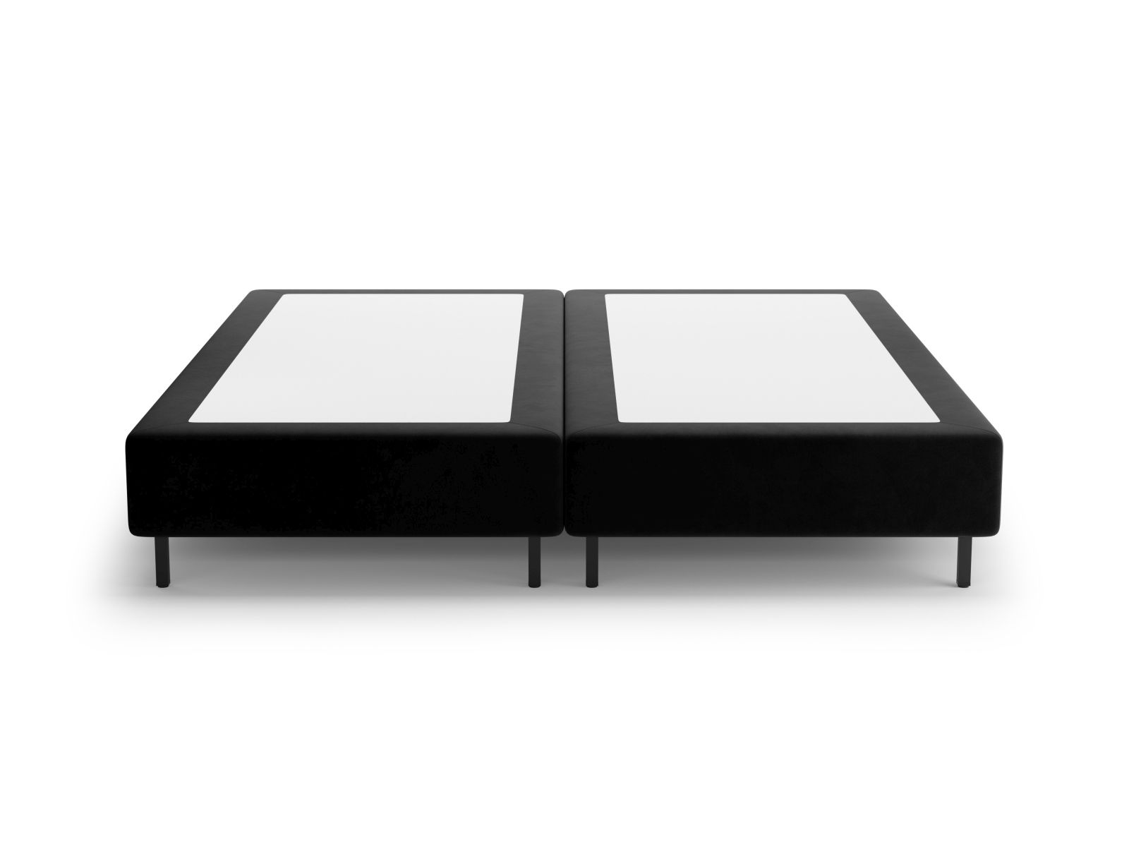 Velvet Bed Base, "Whale", 140x200x33