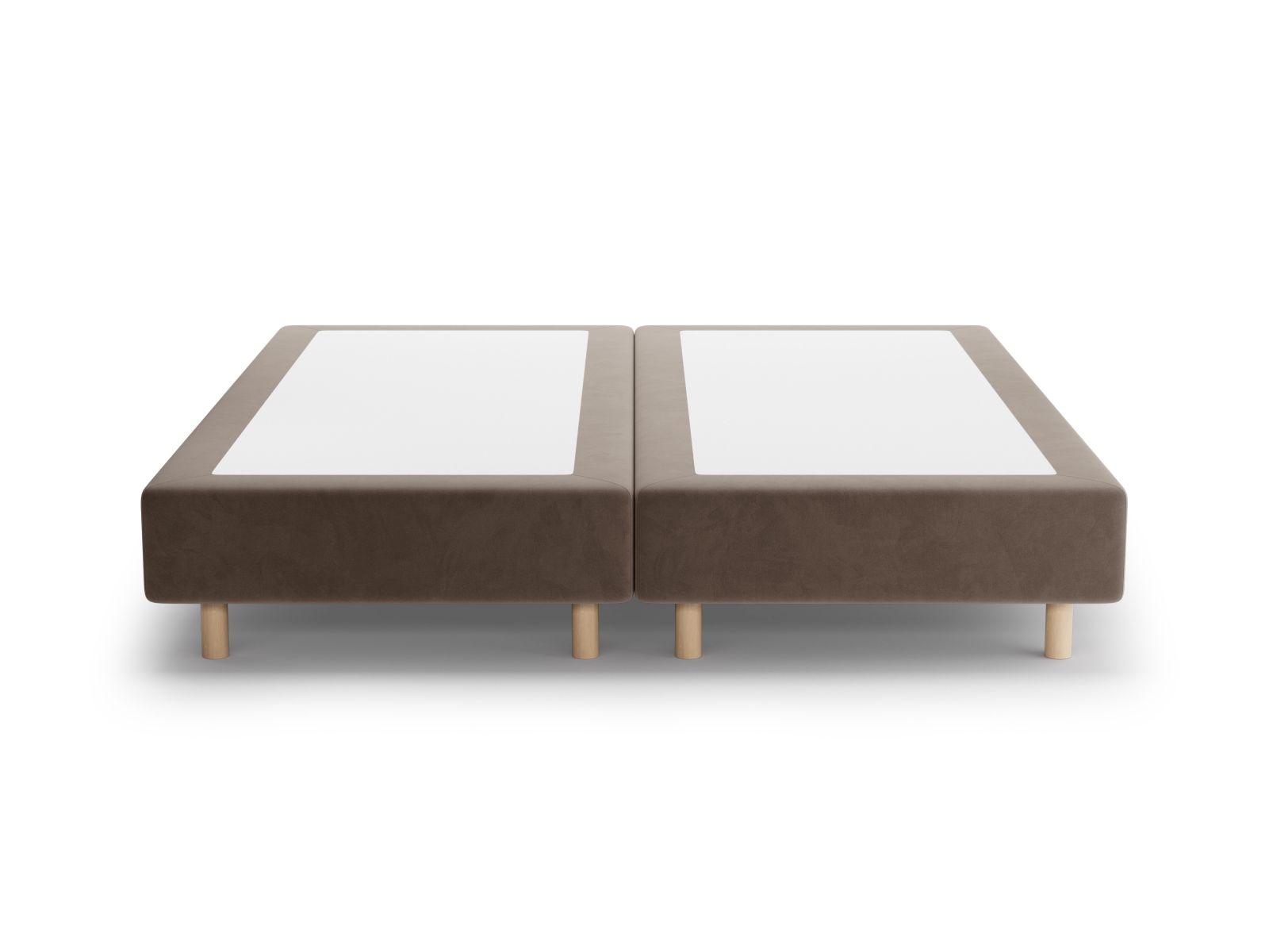 Velvet Bed Base, "Whale", 160x200x35