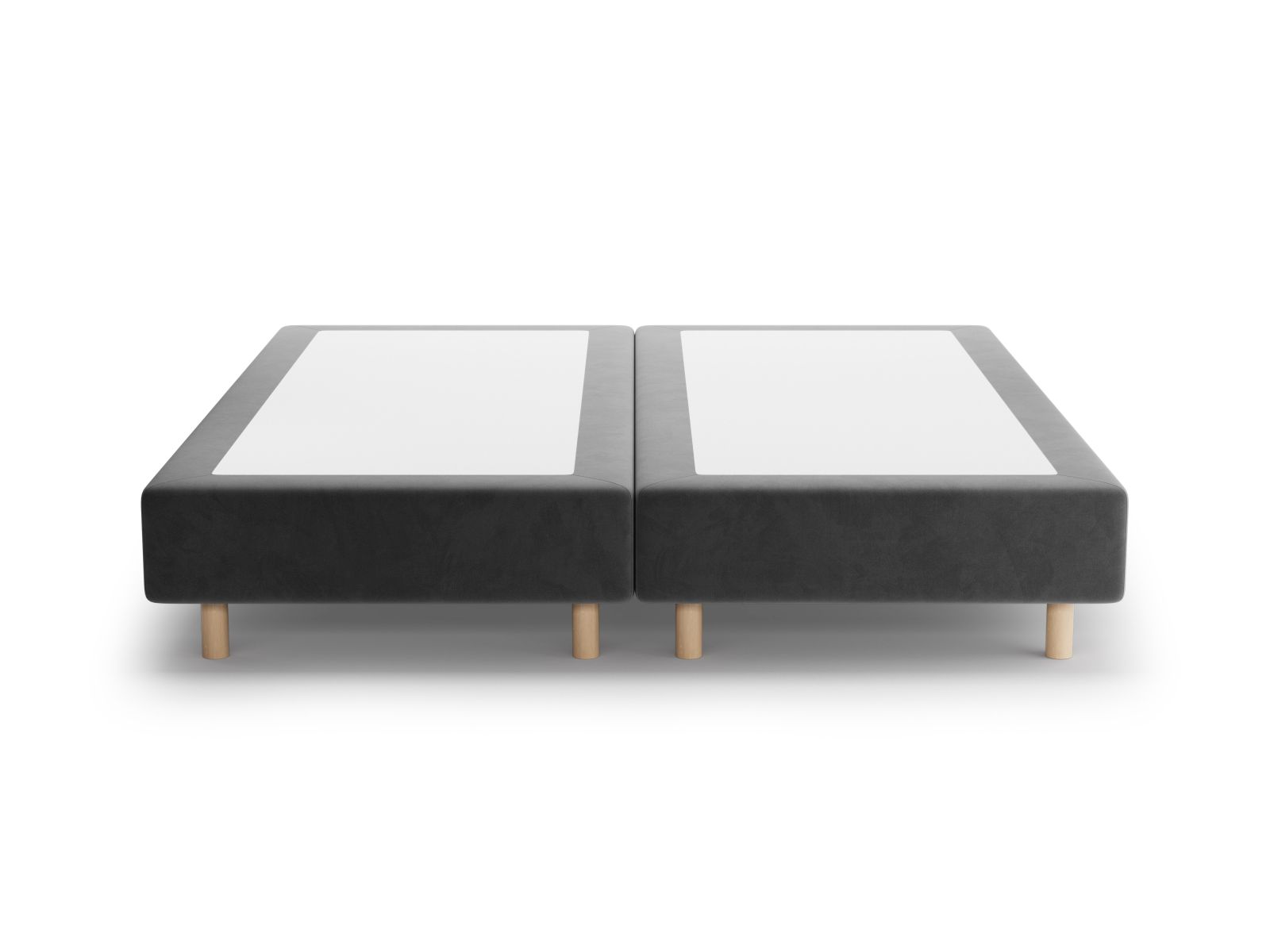 Velvet Bed Base, "Whale", 180x200x35