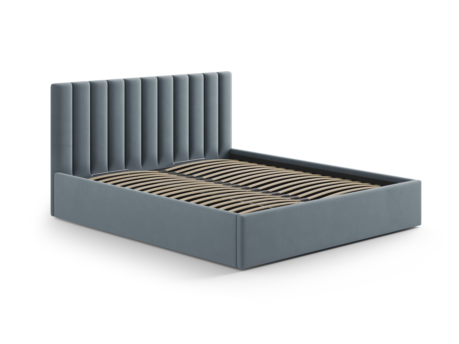 Velvet Headboard, "Allison", 190.5x6.5x100