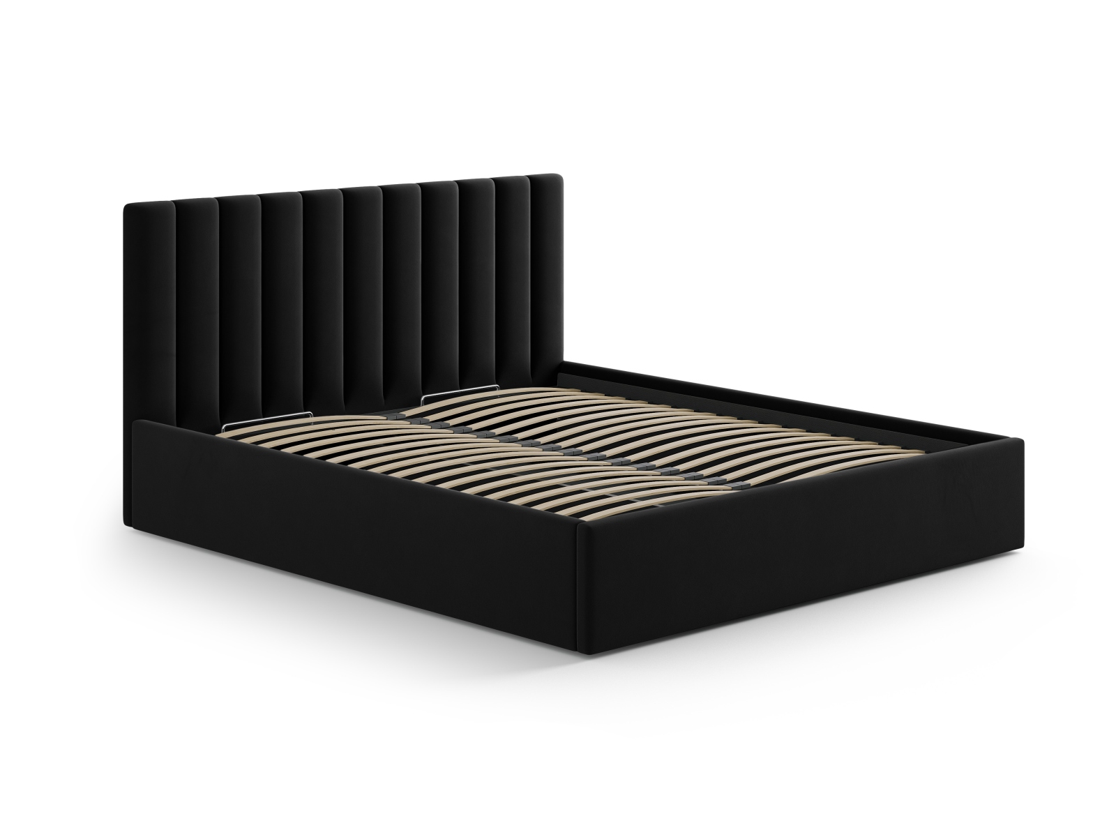 Velvet Headboard, "Allison", 210.5x6.5x100