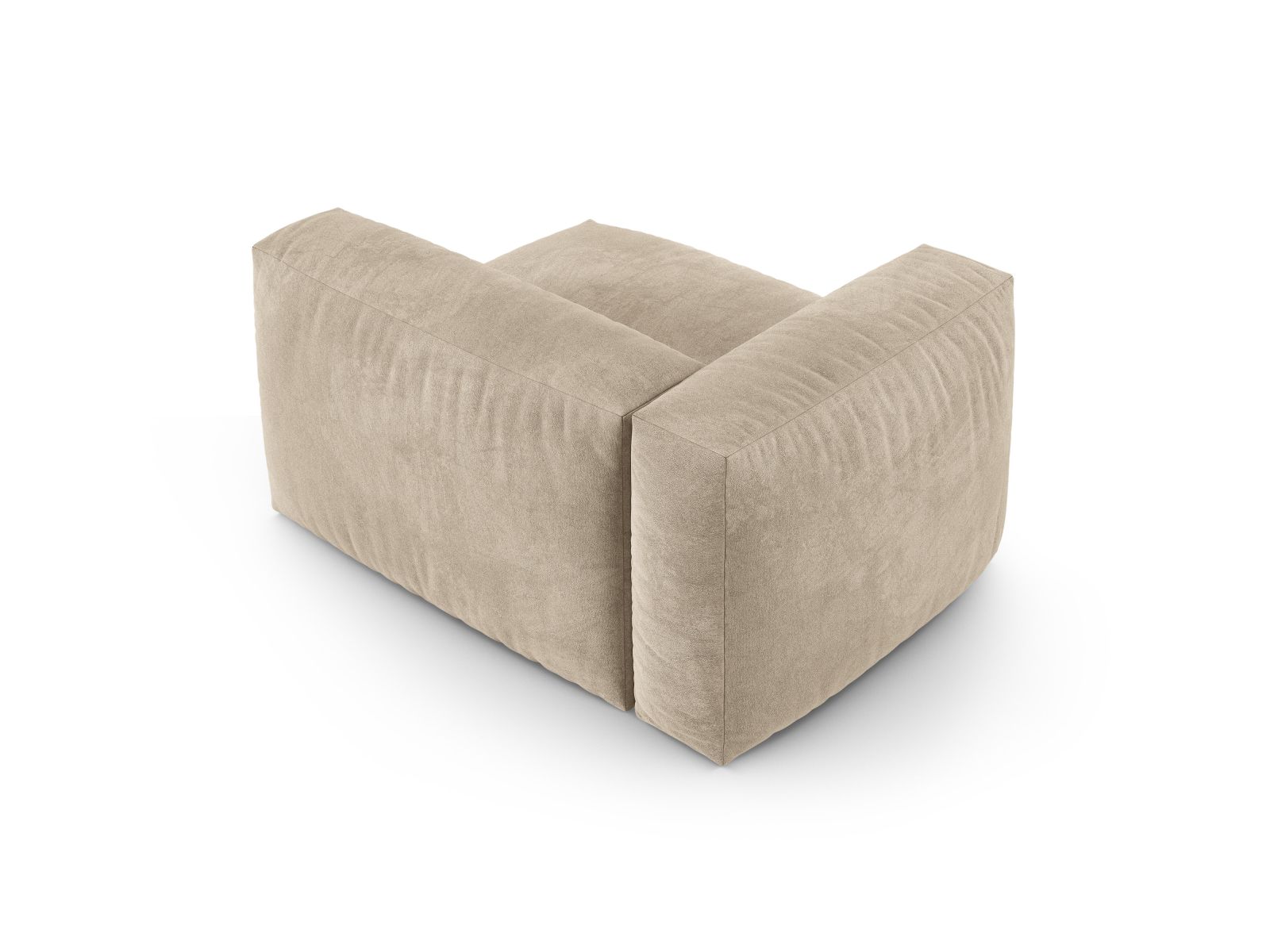 Left Wide Single Seat XL, "Martina", 1 Seat, 120x120x75