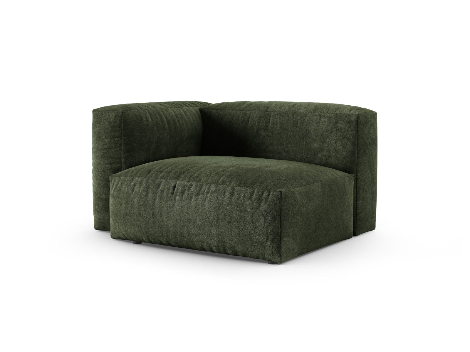 Left Wide Single Seat XL, "Martina", 1 Seat, 120x120x75