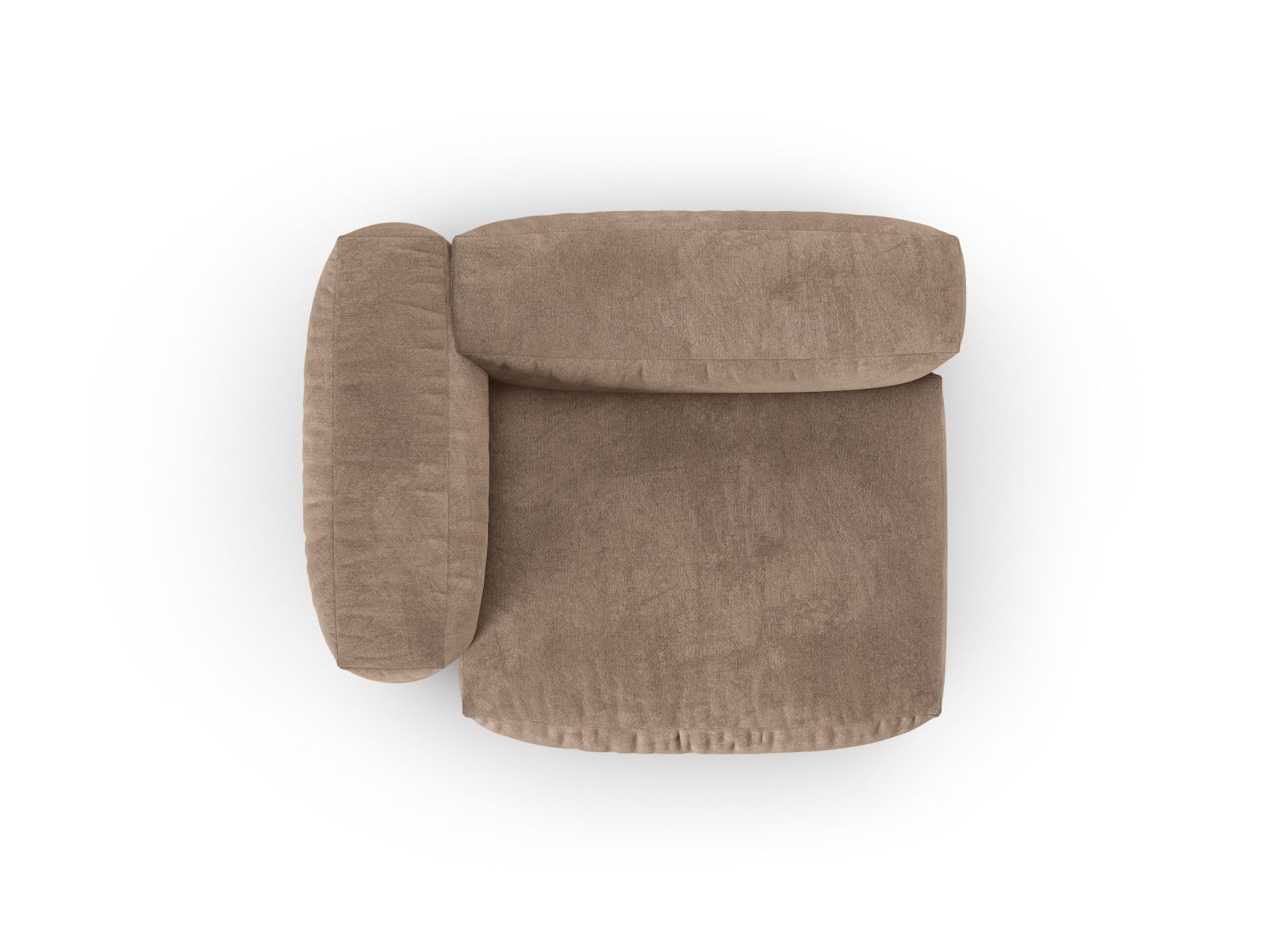 Left Wide Single Seat XL, "Martina", 1 Seat, 120x120x75