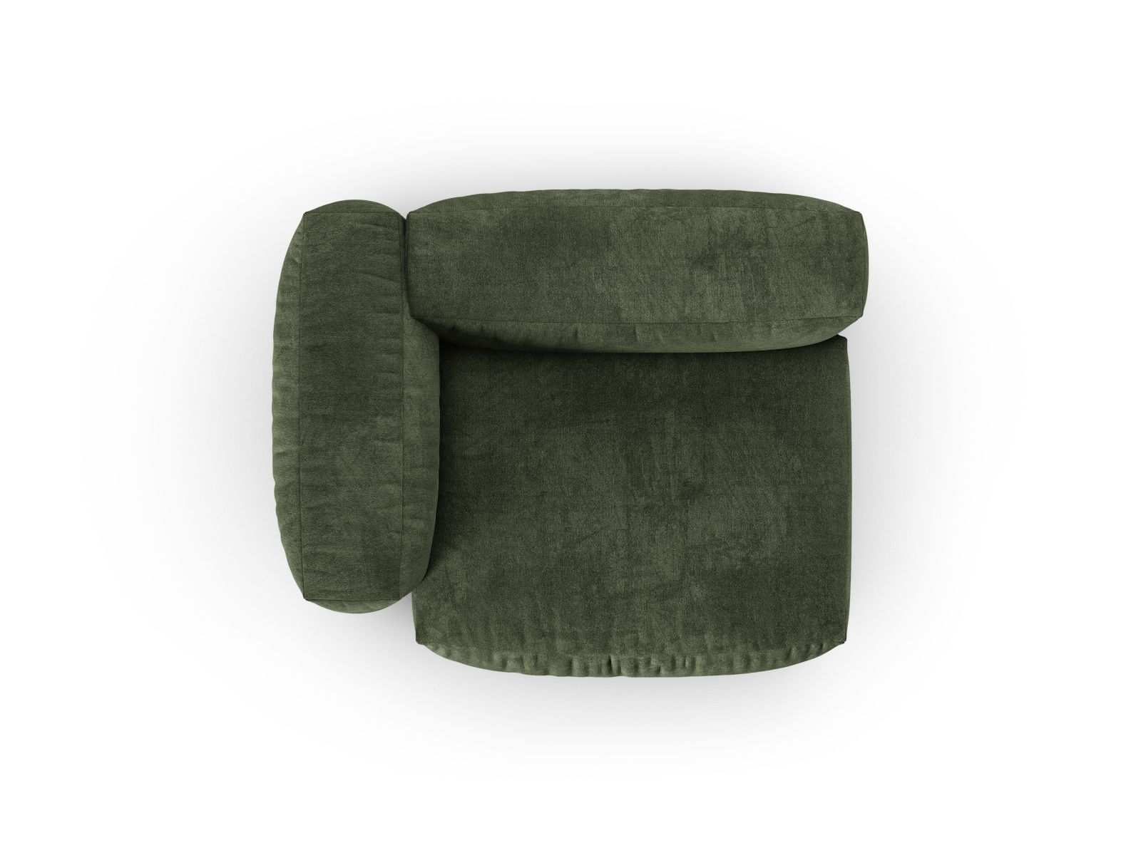 Left Wide Single Seat XL, "Martina", 1 Seat, 120x120x75
