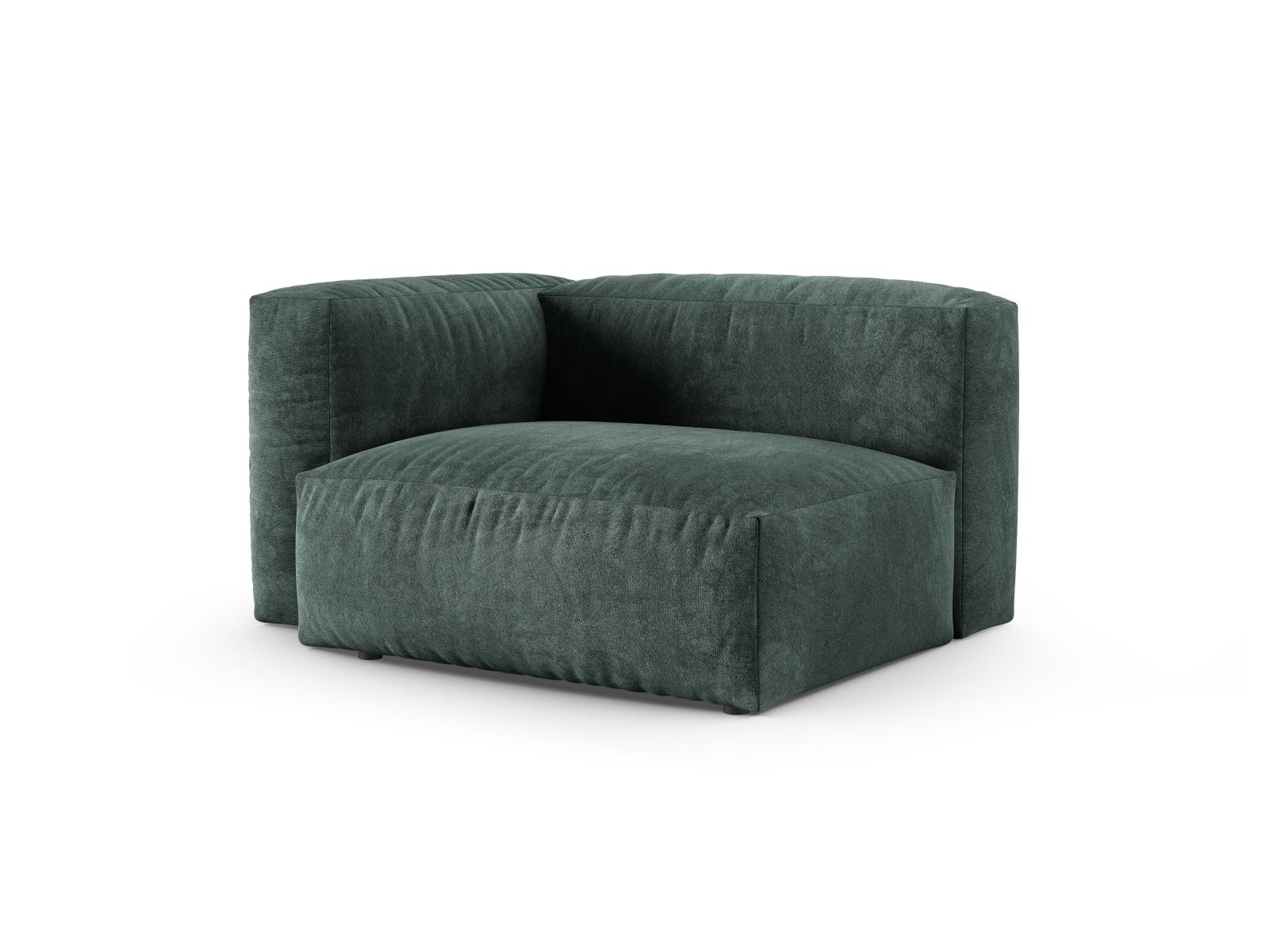 Left Wide Single Seat XL, "Martina", 1 Seat, 120x120x75