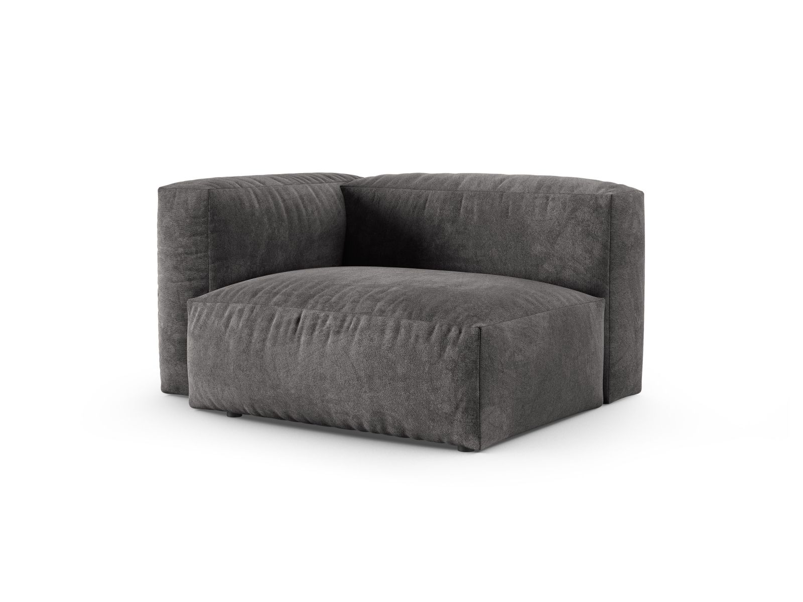 Left Wide Single Seat XL, "Martina", 1 Seat, 120x120x75