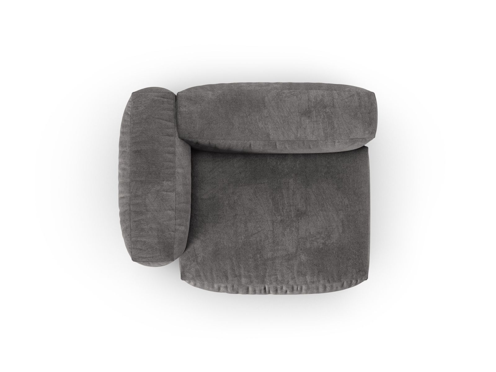 Left Wide Single Seat XL, "Martina", 1 Seat, 120x120x75