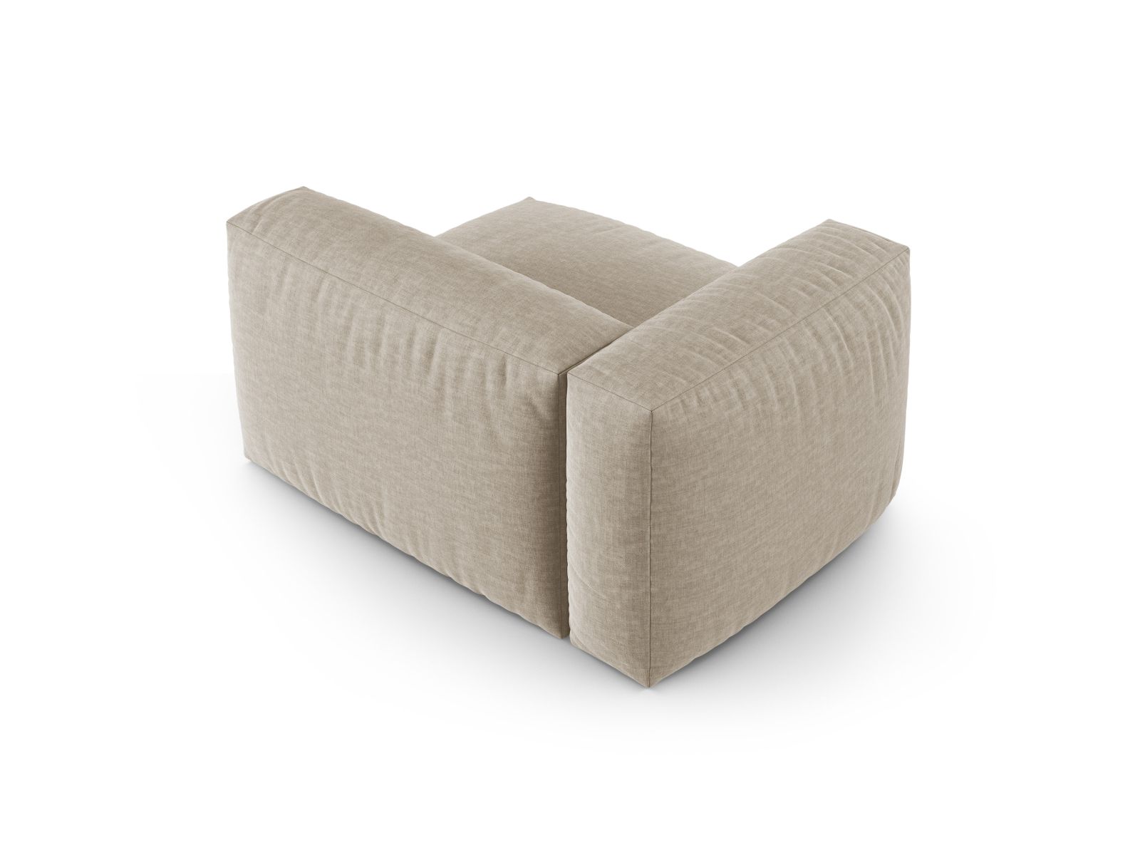 Left Wide Single Seat XL, "Martina", 1 Seat, 120x120x75