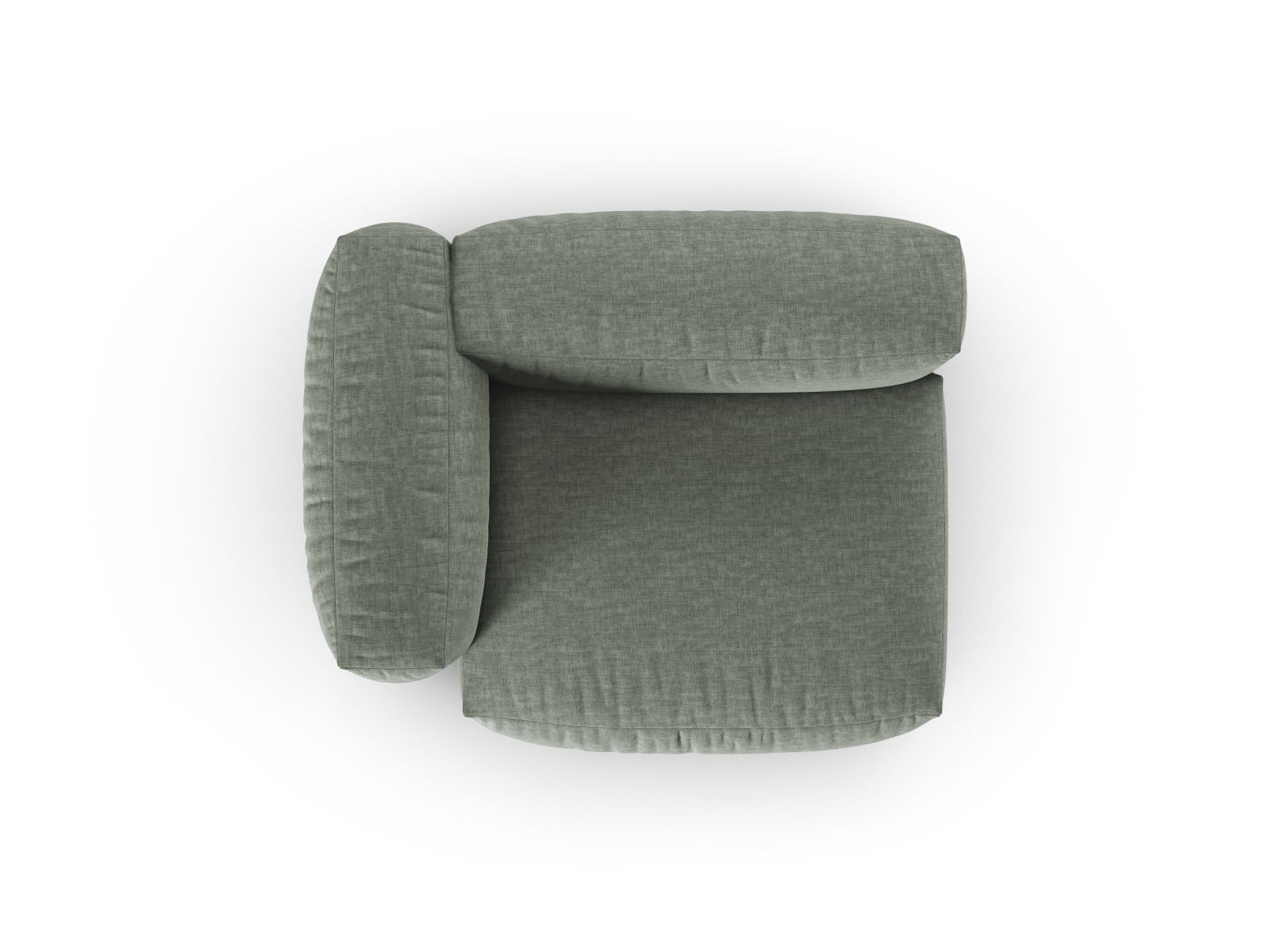 Left Wide Single Seat XL, "Martina", 1 Seat, 120x120x75