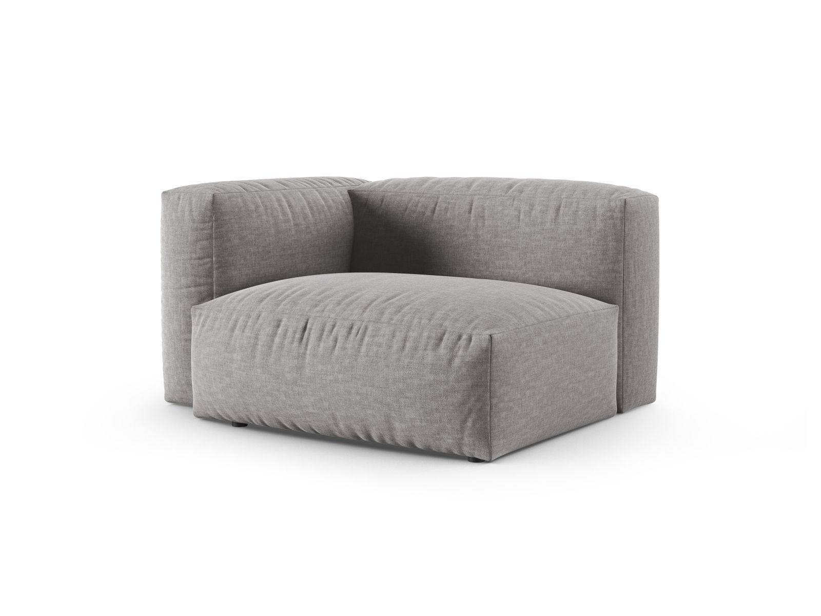 Left Wide Single Seat XL, "Martina", 1 Seat, 120x120x75