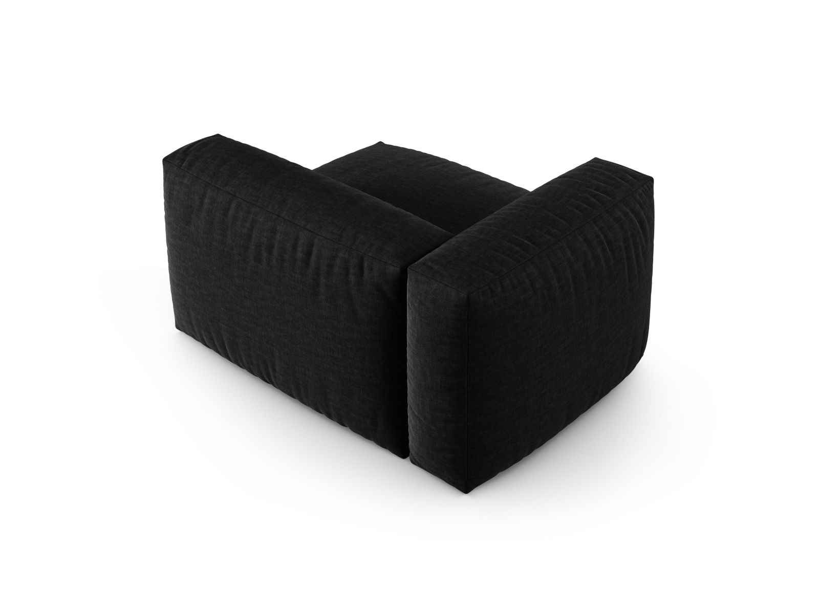 Left Wide Single Seat XL, "Martina", 1 Seat, 120x120x75
