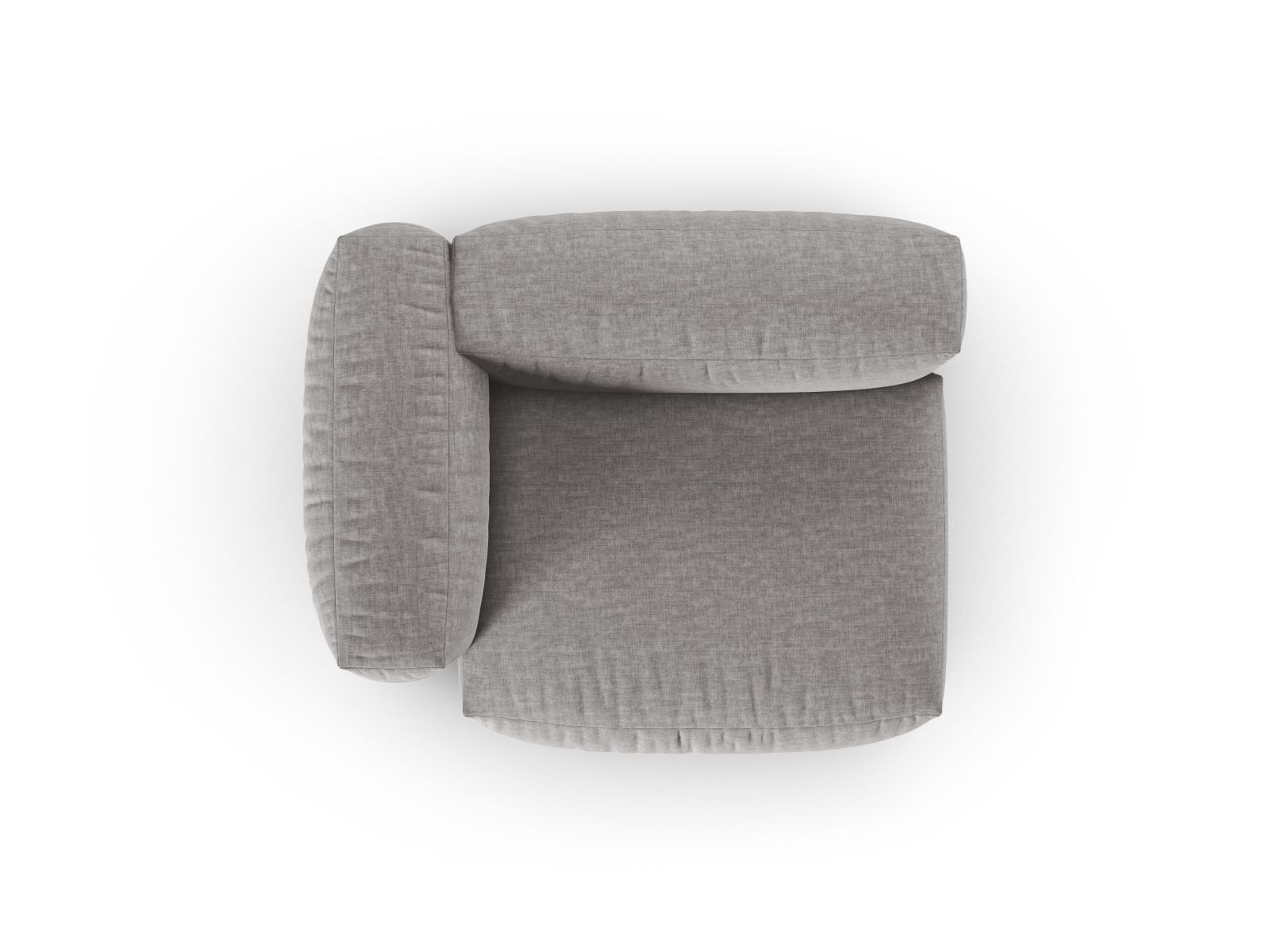 Left Wide Single Seat XL, "Martina", 1 Seat, 120x120x75