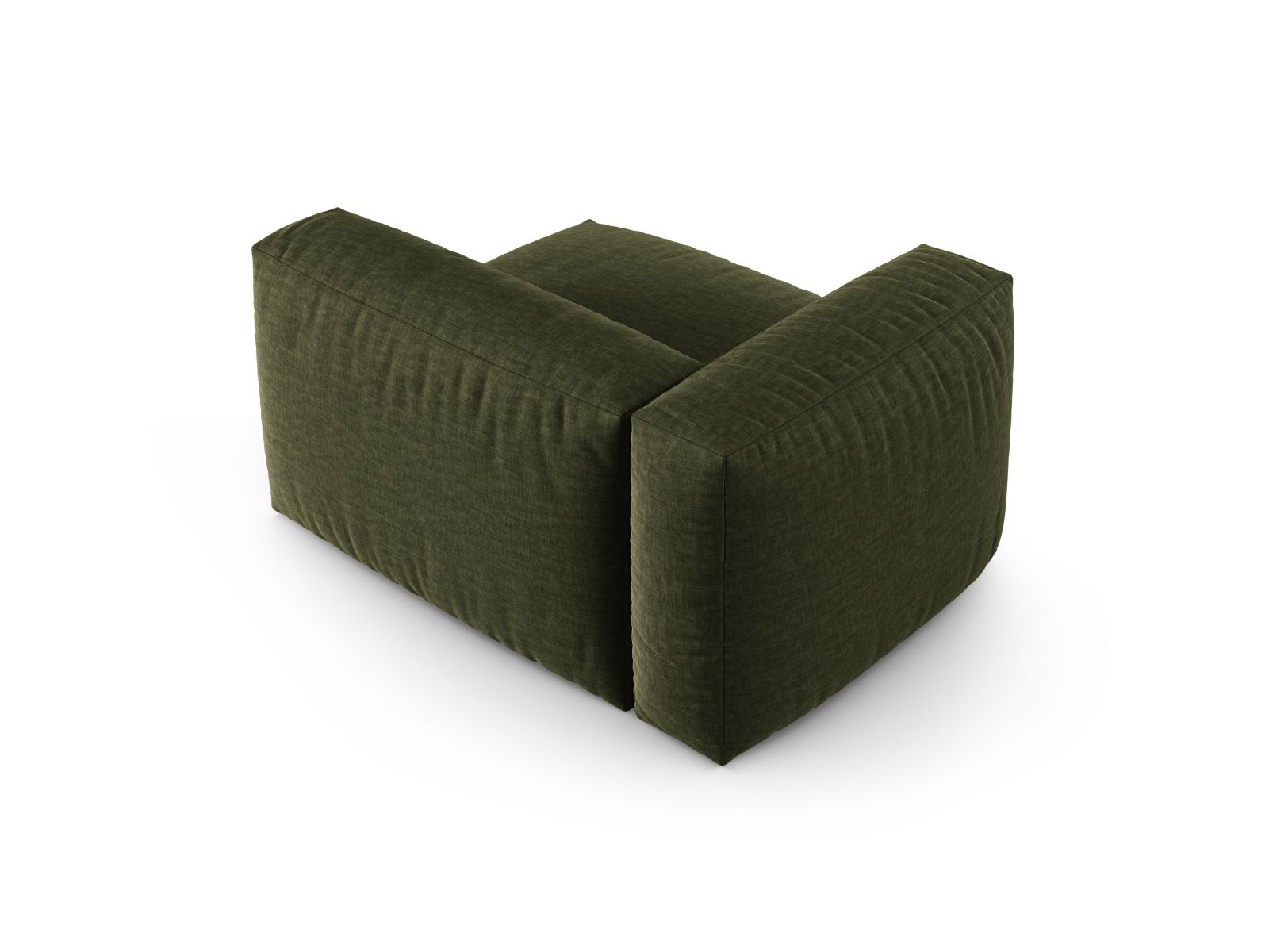 Left Wide Single Seat XL, "Martina", 1 Seat, 120x120x75