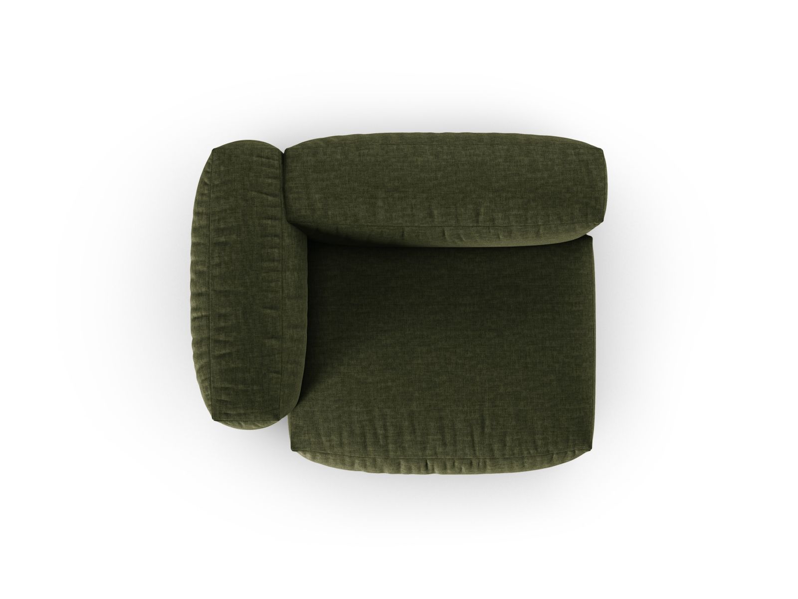 Left Wide Single Seat XL, "Martina", 1 Seat, 120x120x75