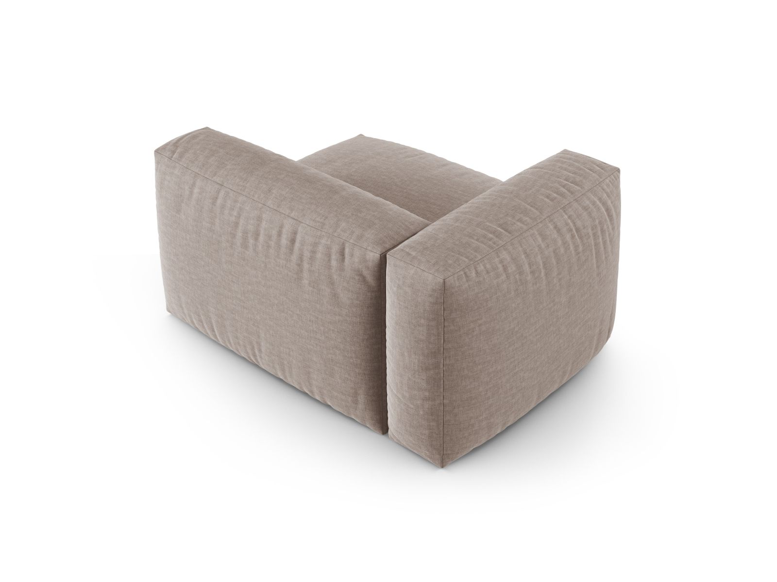 Left Wide Single Seat XL, "Martina", 1 Seat, 120x120x75