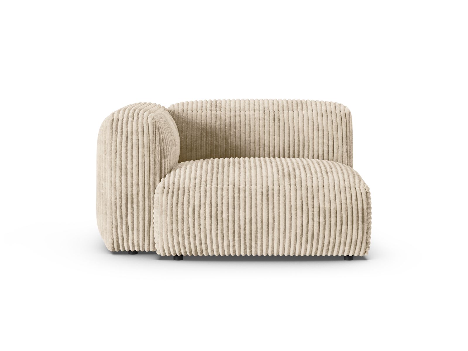 Left Wide Single Seat XL, "Martina", 1 Seat, 120x120x75