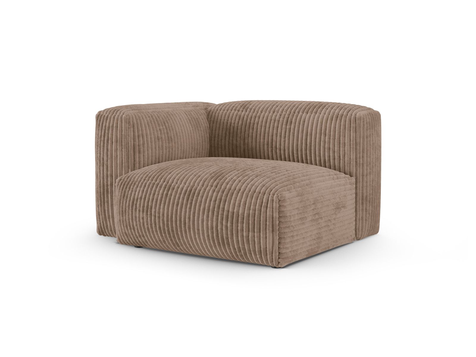 Left Wide Single Seat XL, "Martina", 1 Seat, 120x120x75