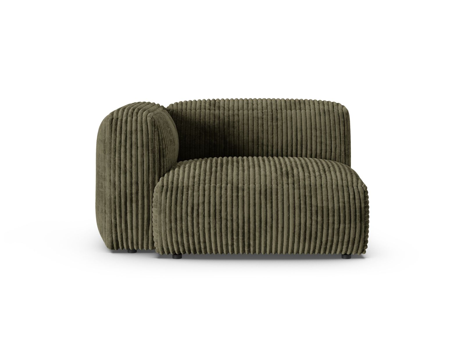 Left Wide Single Seat XL, "Martina", 1 Seat, 120x120x75