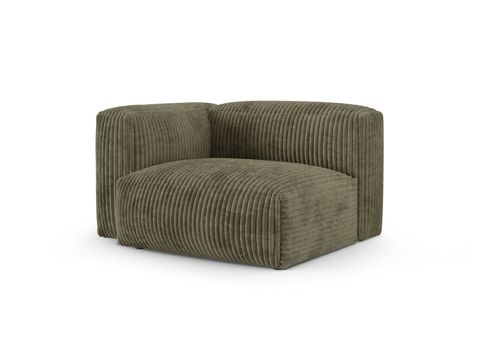 Left Wide Single Seat XL, "Martina", 1 Seat, 120x120x75