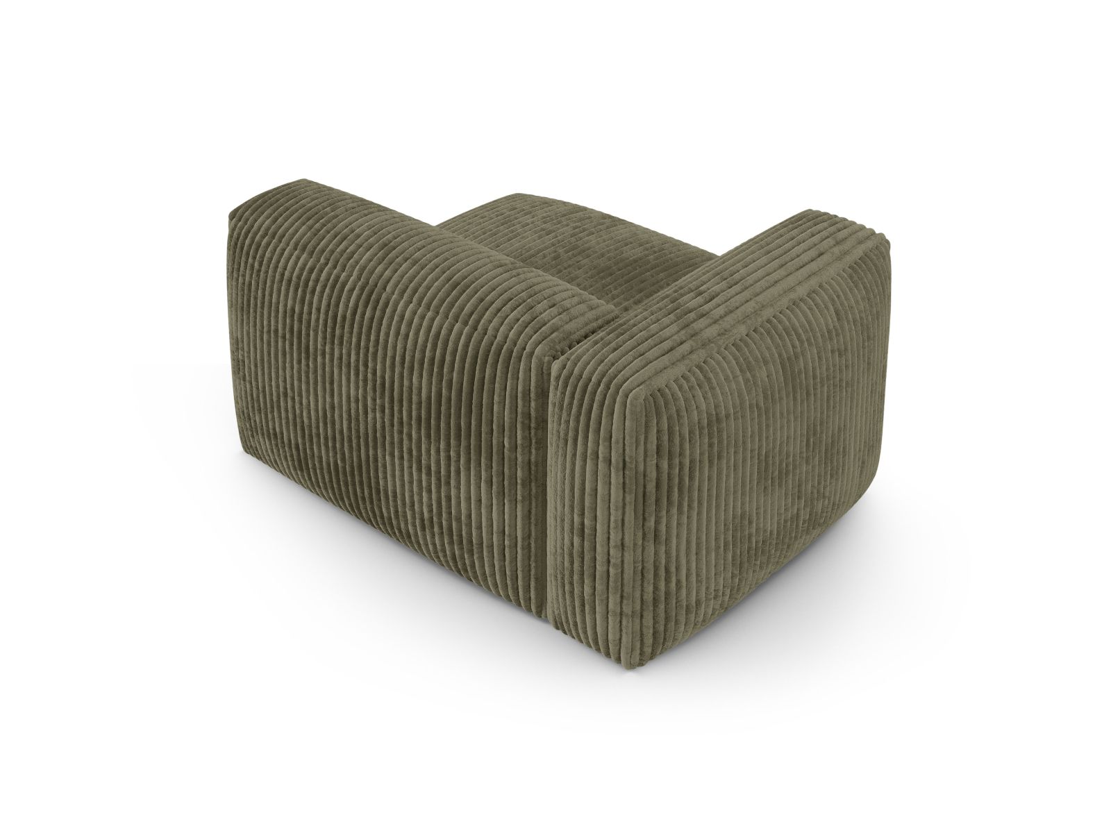 Left Wide Single Seat XL, "Martina", 1 Seat, 120x120x75