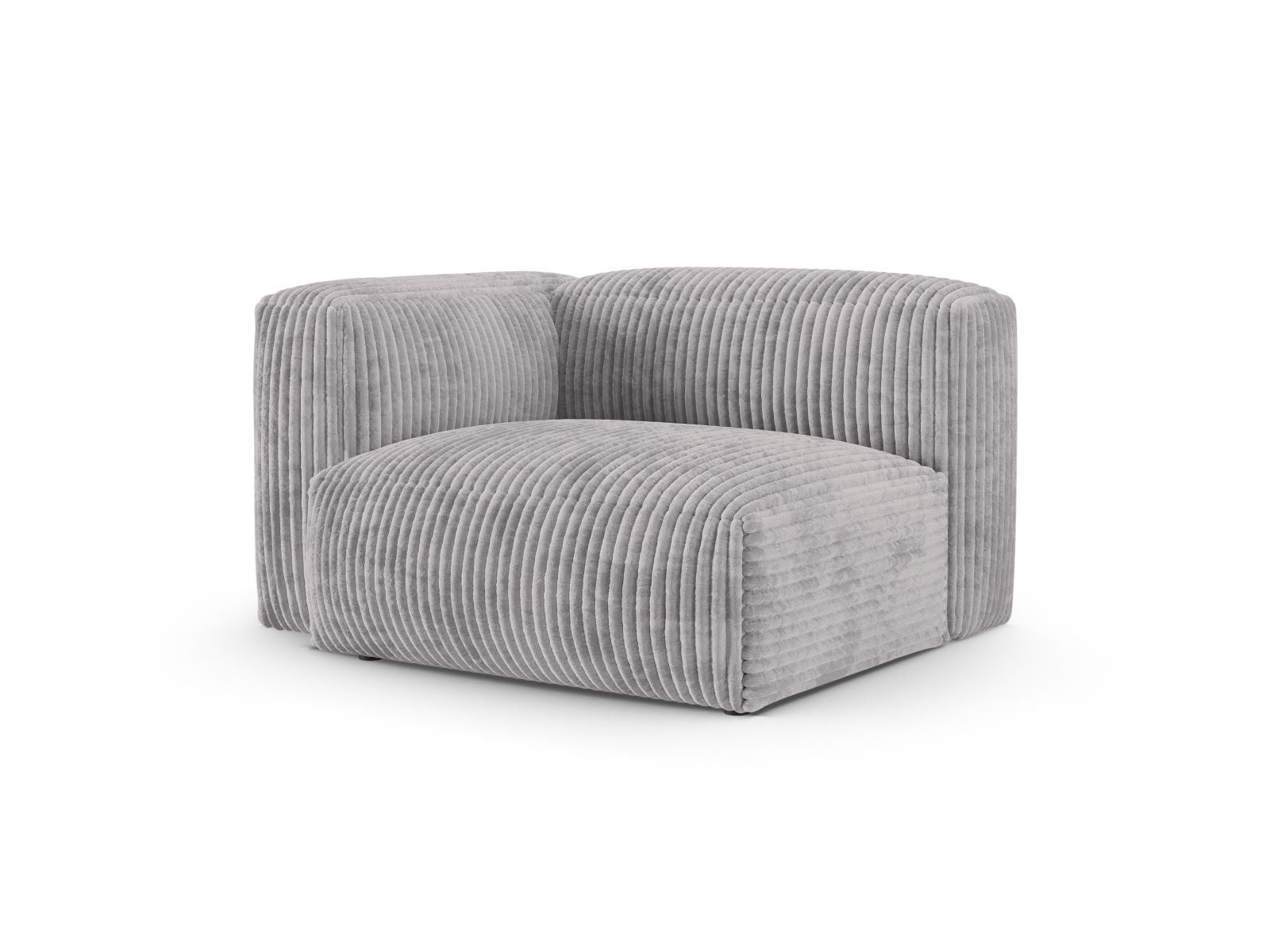 Left Wide Single Seat XL, "Martina", 1 Seat, 120x120x75