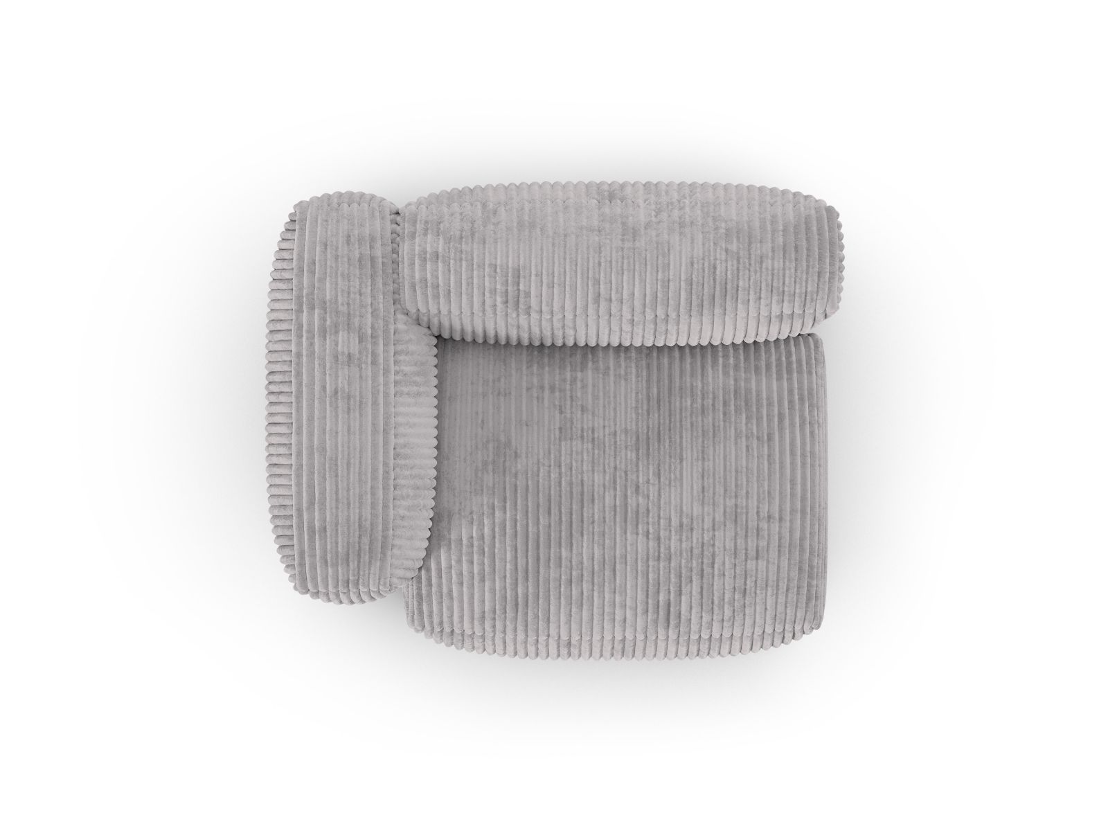 Left Wide Single Seat XL, "Martina", 1 Seat, 120x120x75