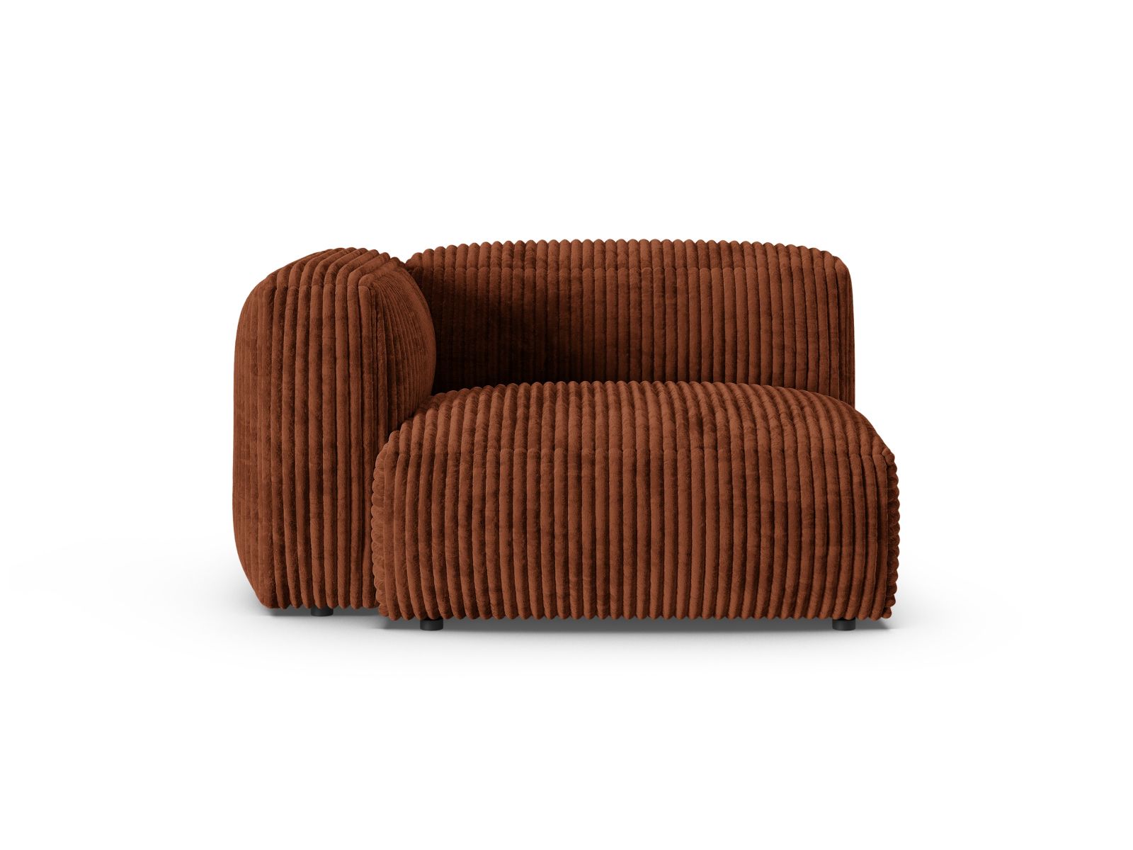 Left Wide Single Seat XL, "Martina", 1 Seat, 120x120x75