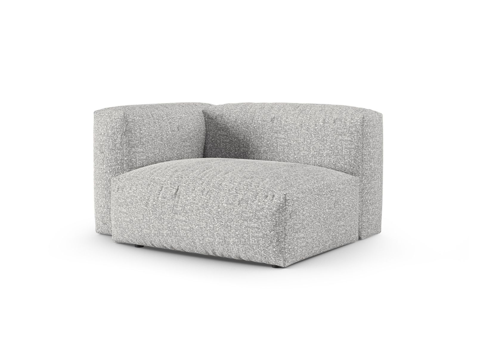 Left Wide Single Seat XL, "Martina", 1 Seat, 120x120x75
