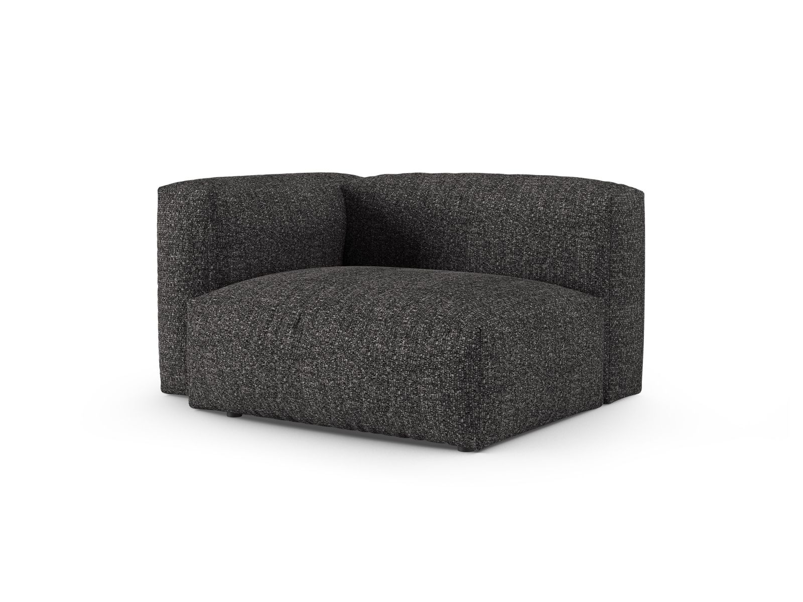 Left Wide Single Seat XL, "Martina", 1 Seat, 120x120x75