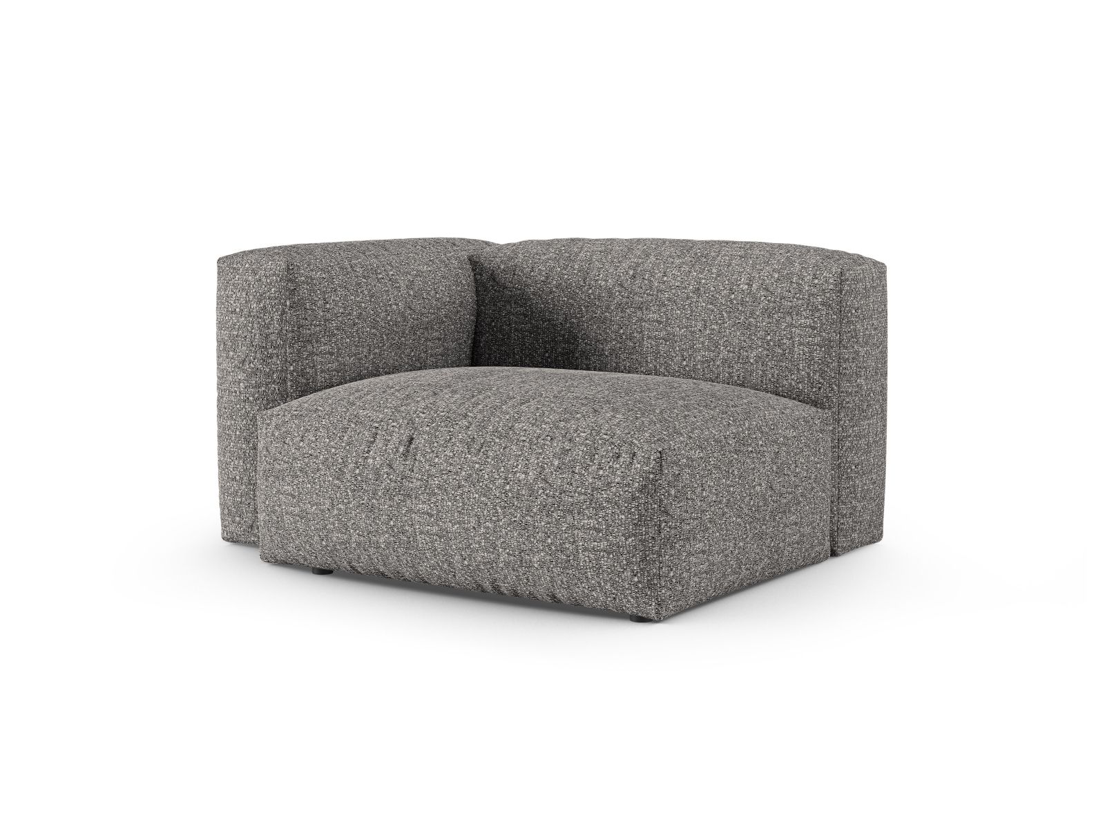 Left Wide Single Seat XL, "Martina", 1 Seat, 120x120x75