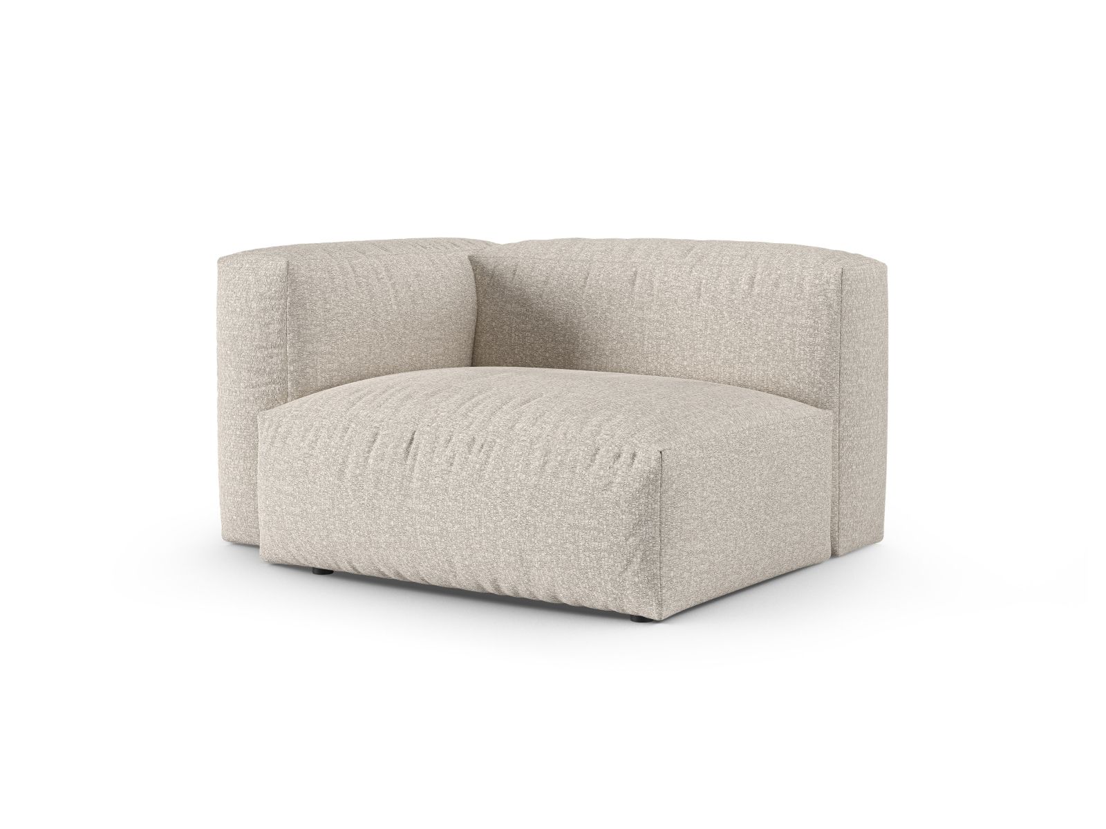 Left Wide Single Seat XL, "Martina", 1 Seat, 120x120x75