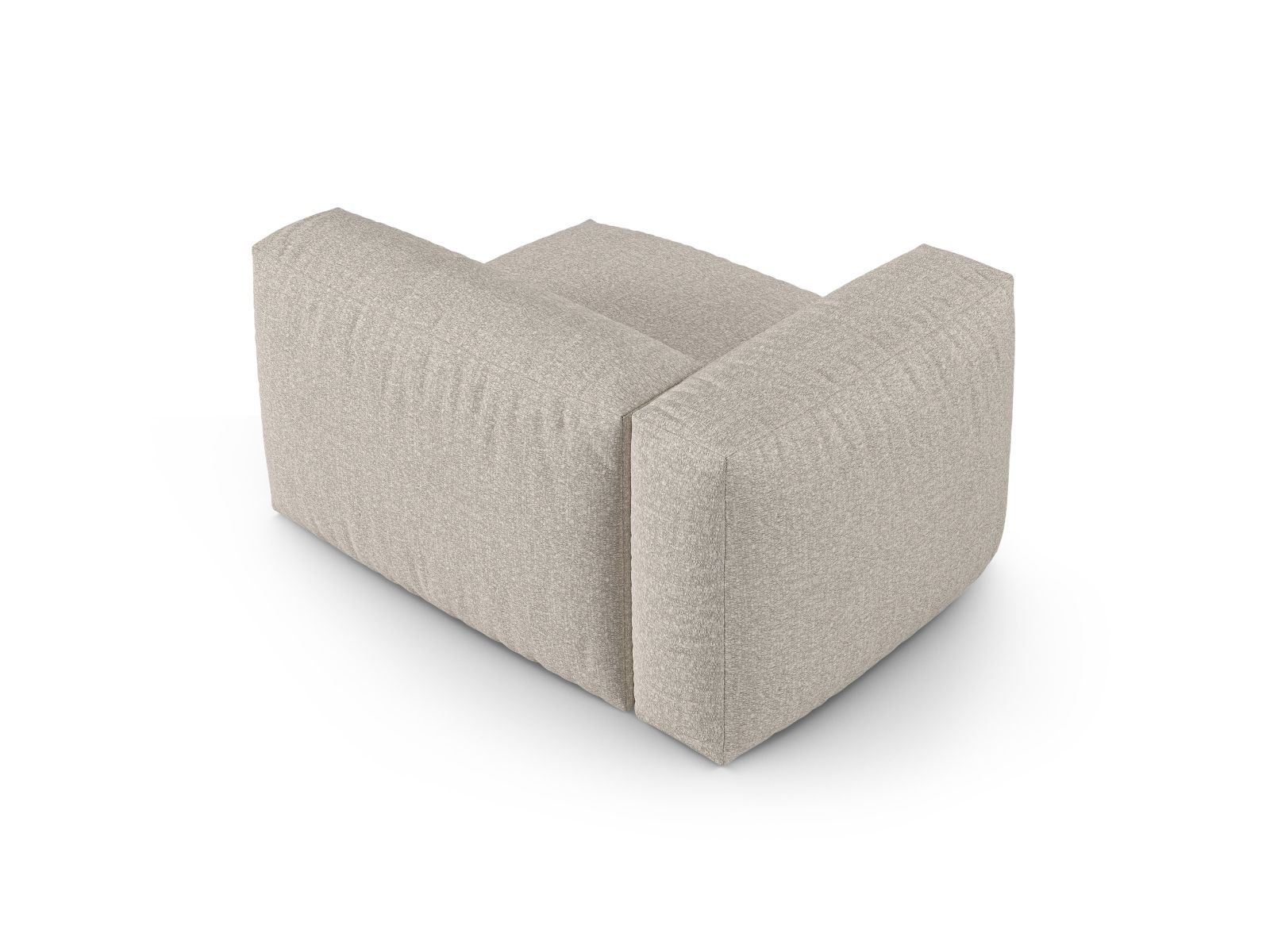 Left Wide Single Seat XL, "Martina", 1 Seat, 120x120x75