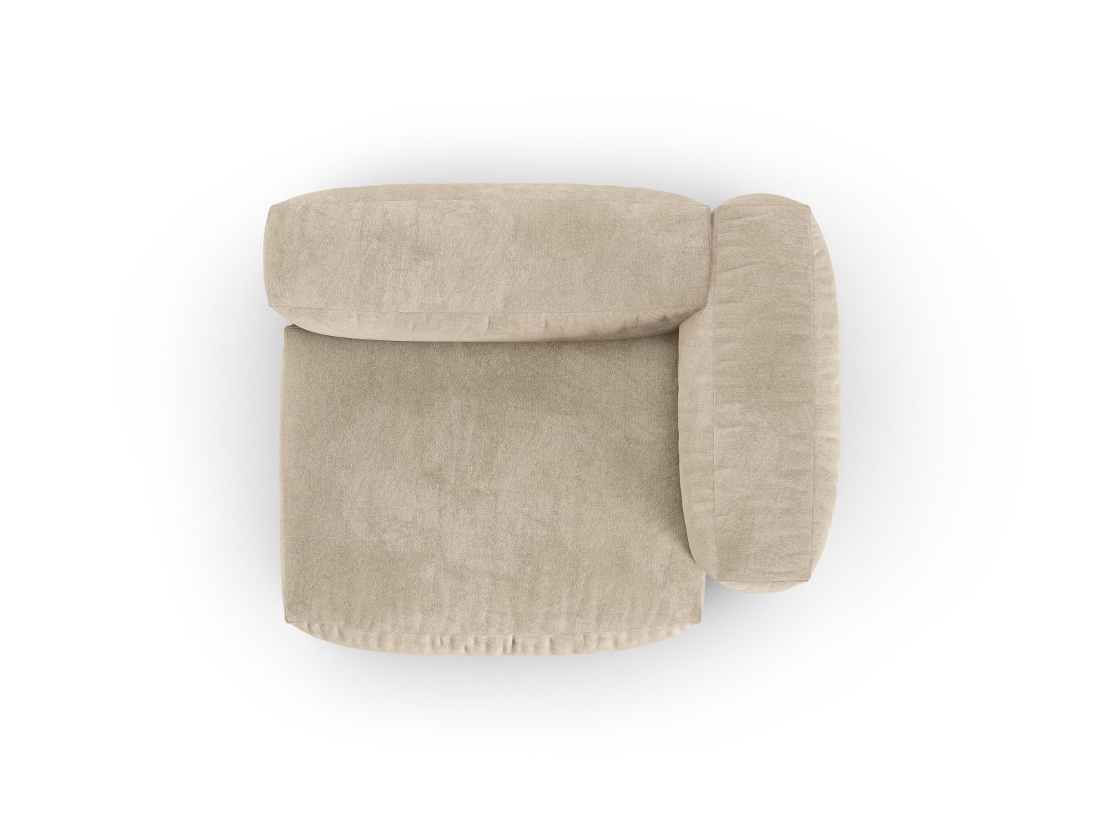 Right Wide Single Seat XL, "Martina", 1 Seat, 120x120x75