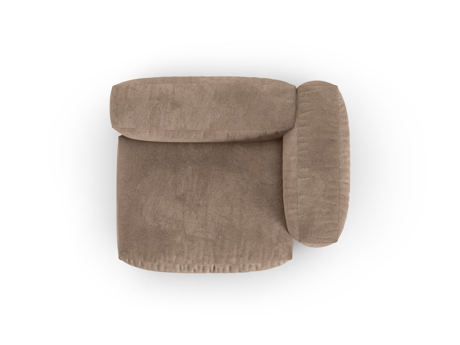 Right Wide Single Seat XL, "Martina", 1 Seat, 120x120x75
