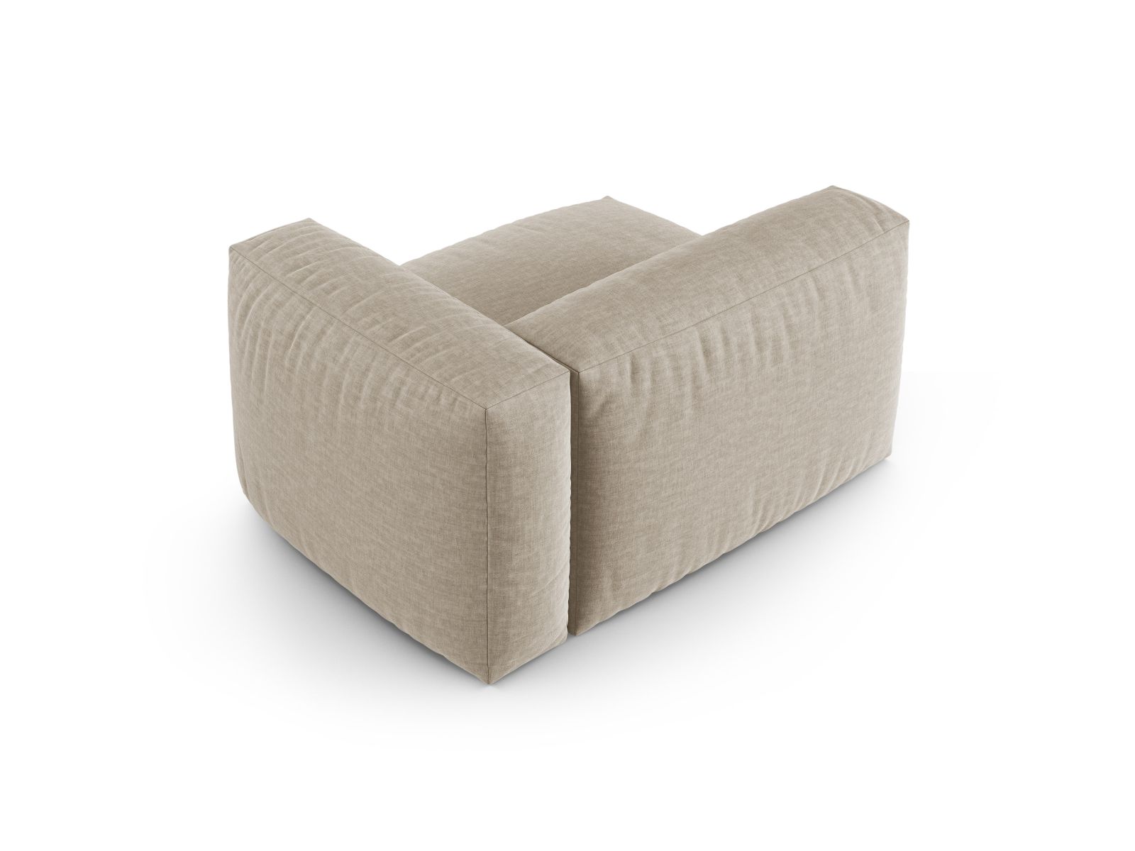 Right Wide Single Seat XL, "Martina", 1 Seat, 120x120x75