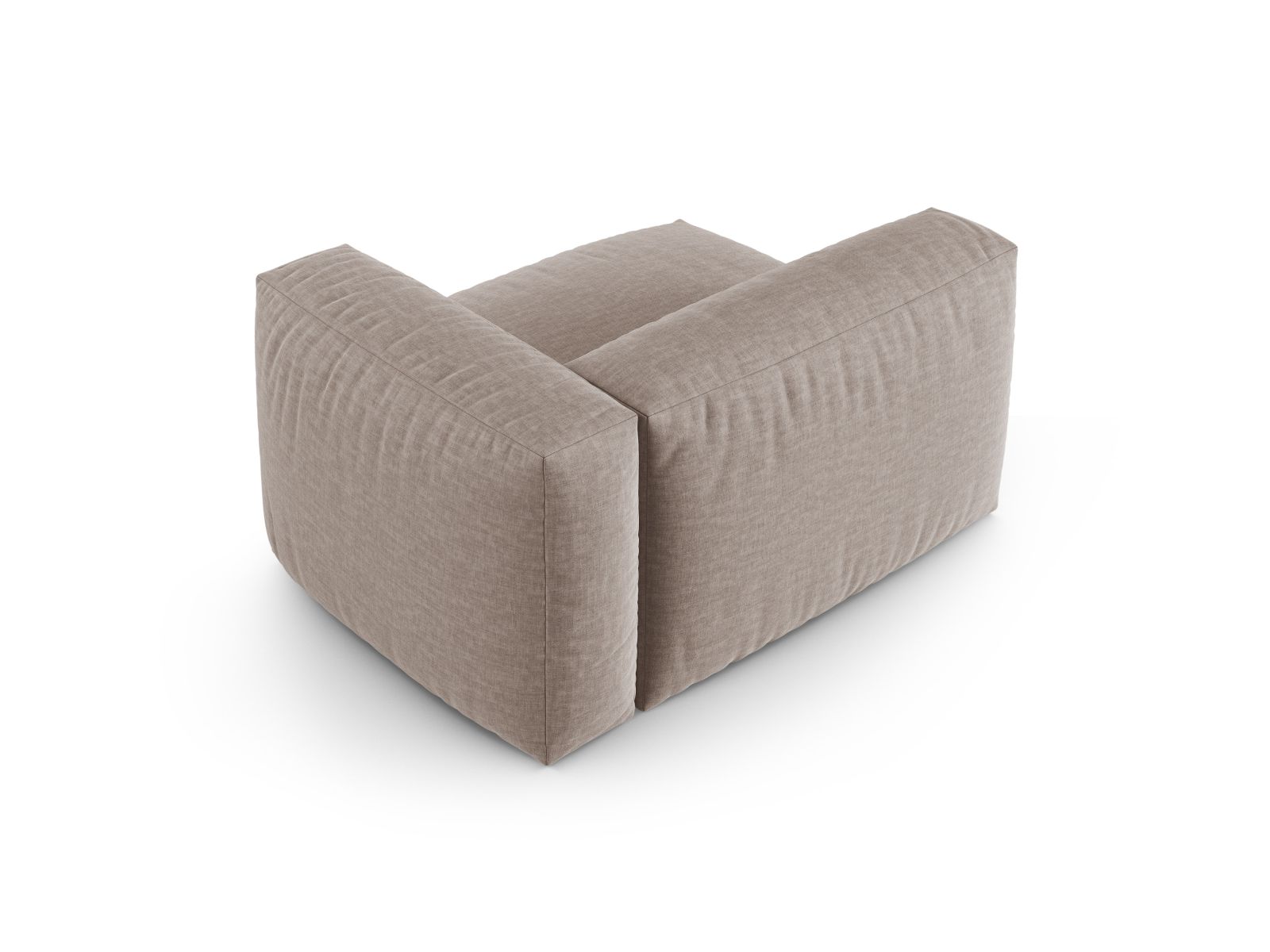 Right Wide Single Seat XL, "Martina", 1 Seat, 120x120x75