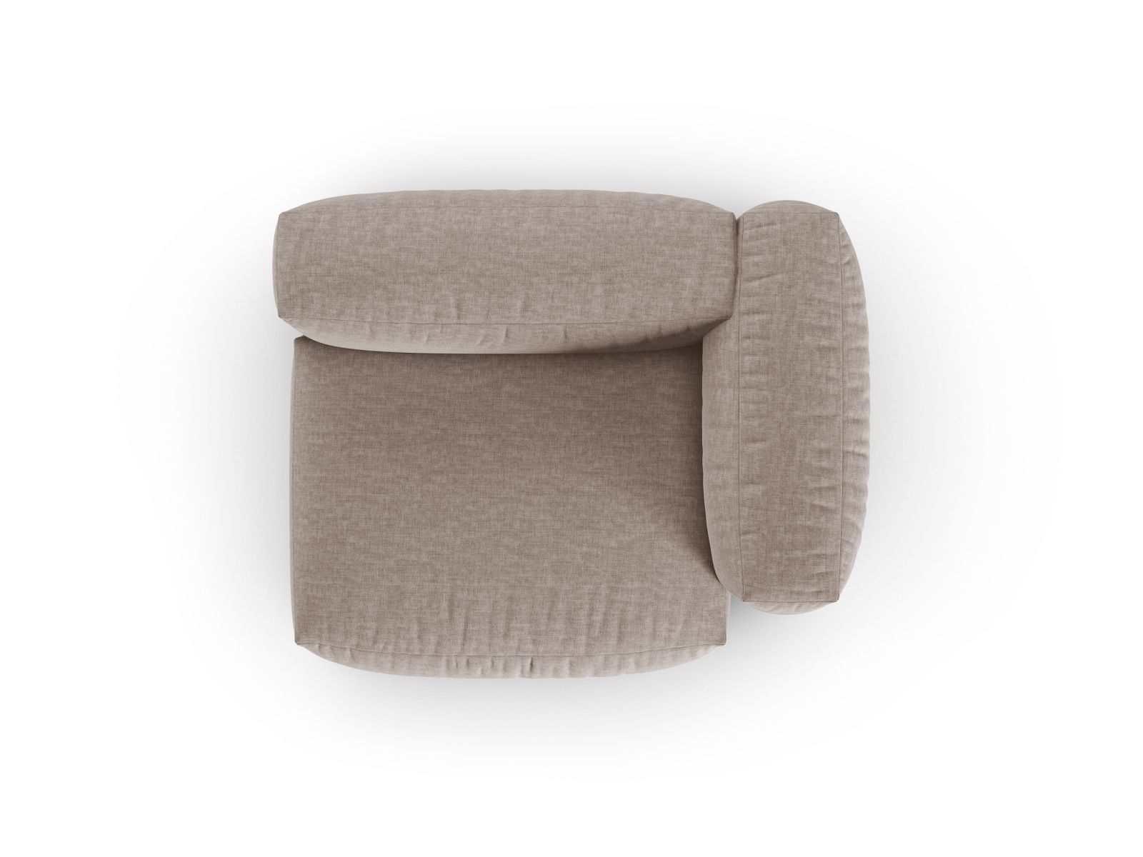 Right Wide Single Seat XL, "Martina", 1 Seat, 120x120x75