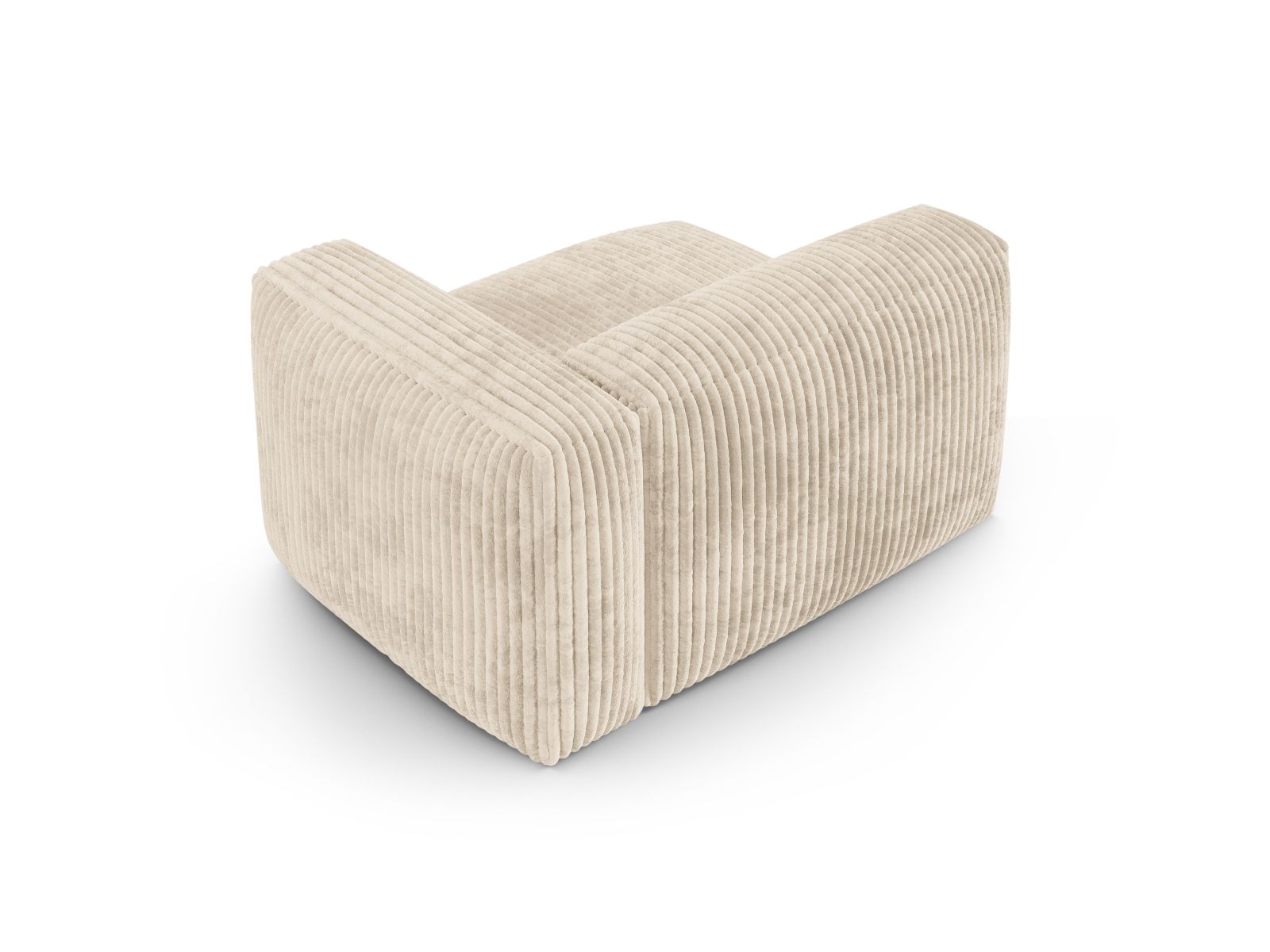 Right Wide Single Seat XL, "Martina", 1 Seat, 120x120x75
