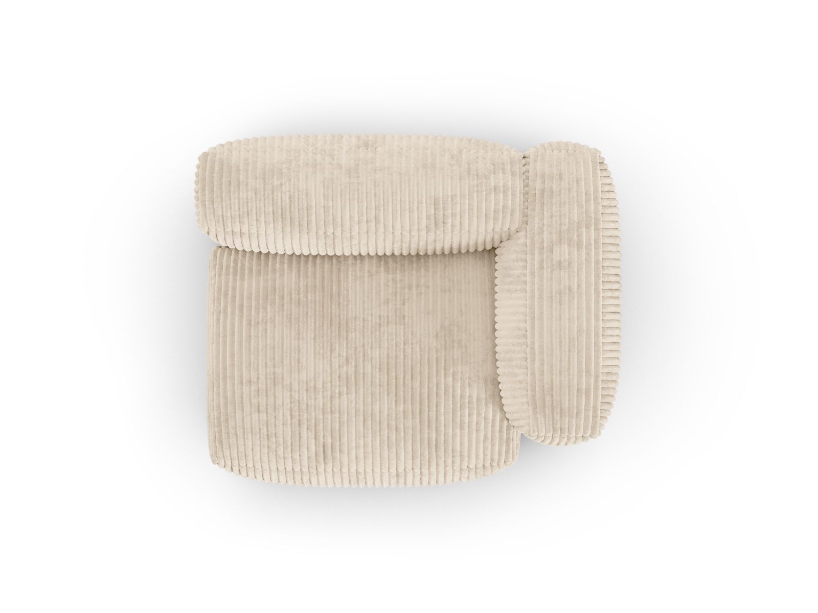 Right Wide Single Seat XL, "Martina", 1 Seat, 120x120x75