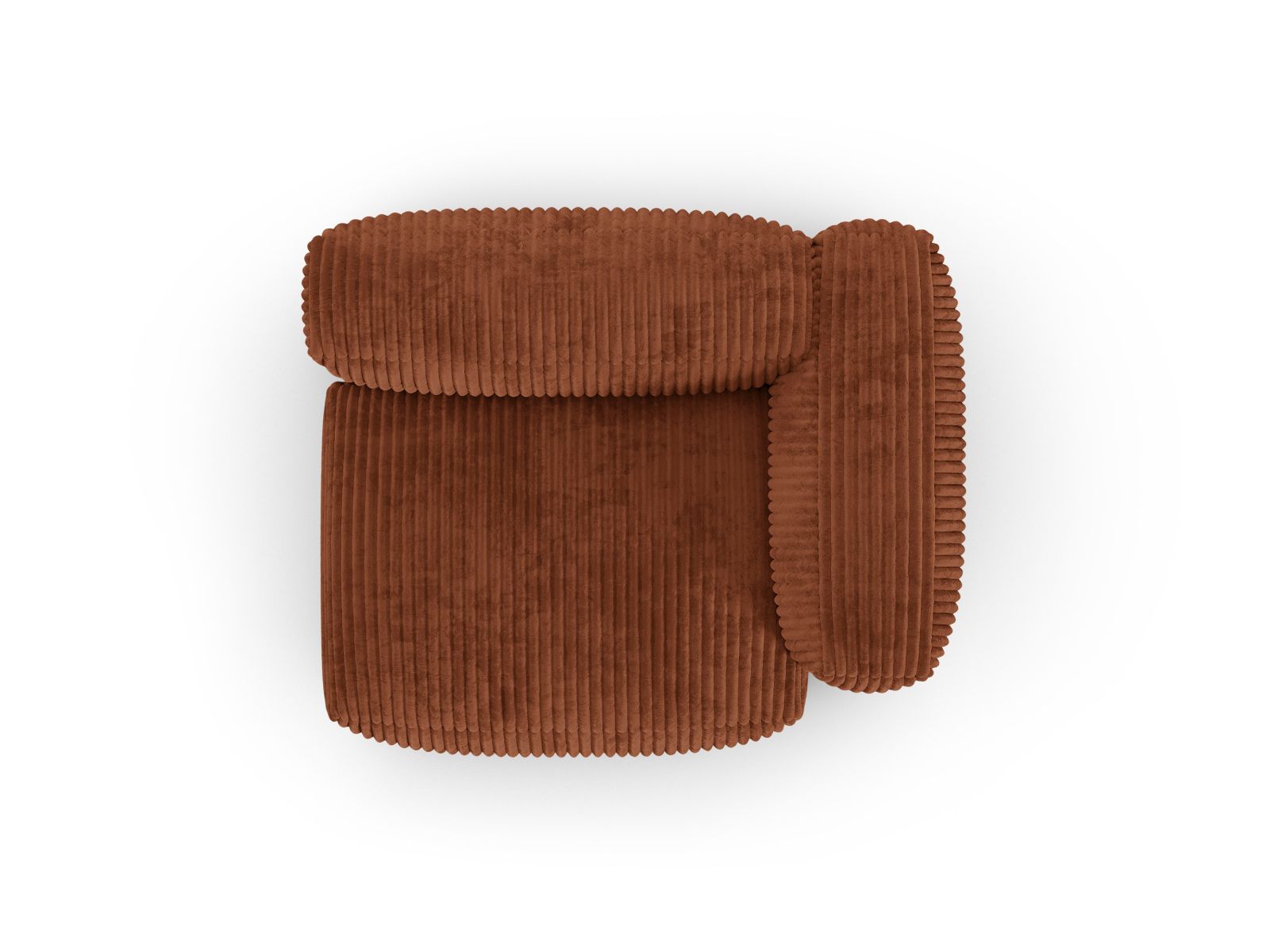 Right Wide Single Seat XL, "Martina", 1 Seat, 120x120x75