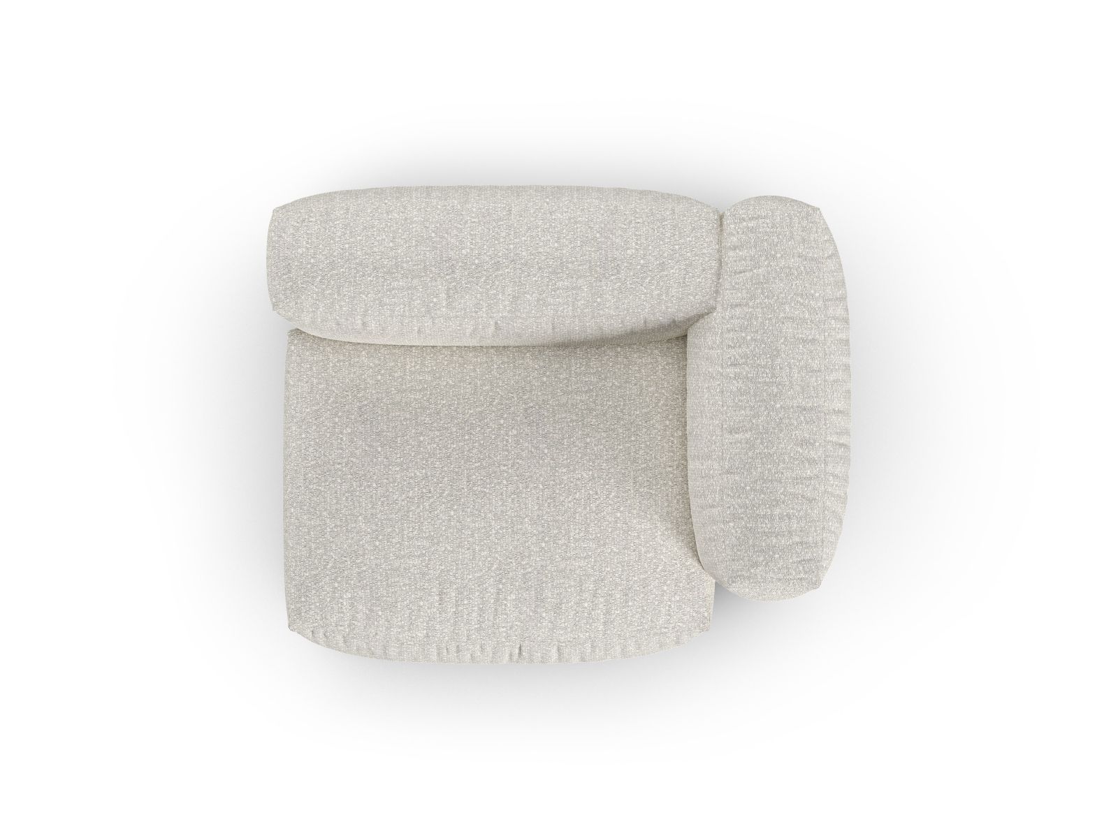 Right Wide Single Seat XL, "Martina", 1 Seat, 120x120x75